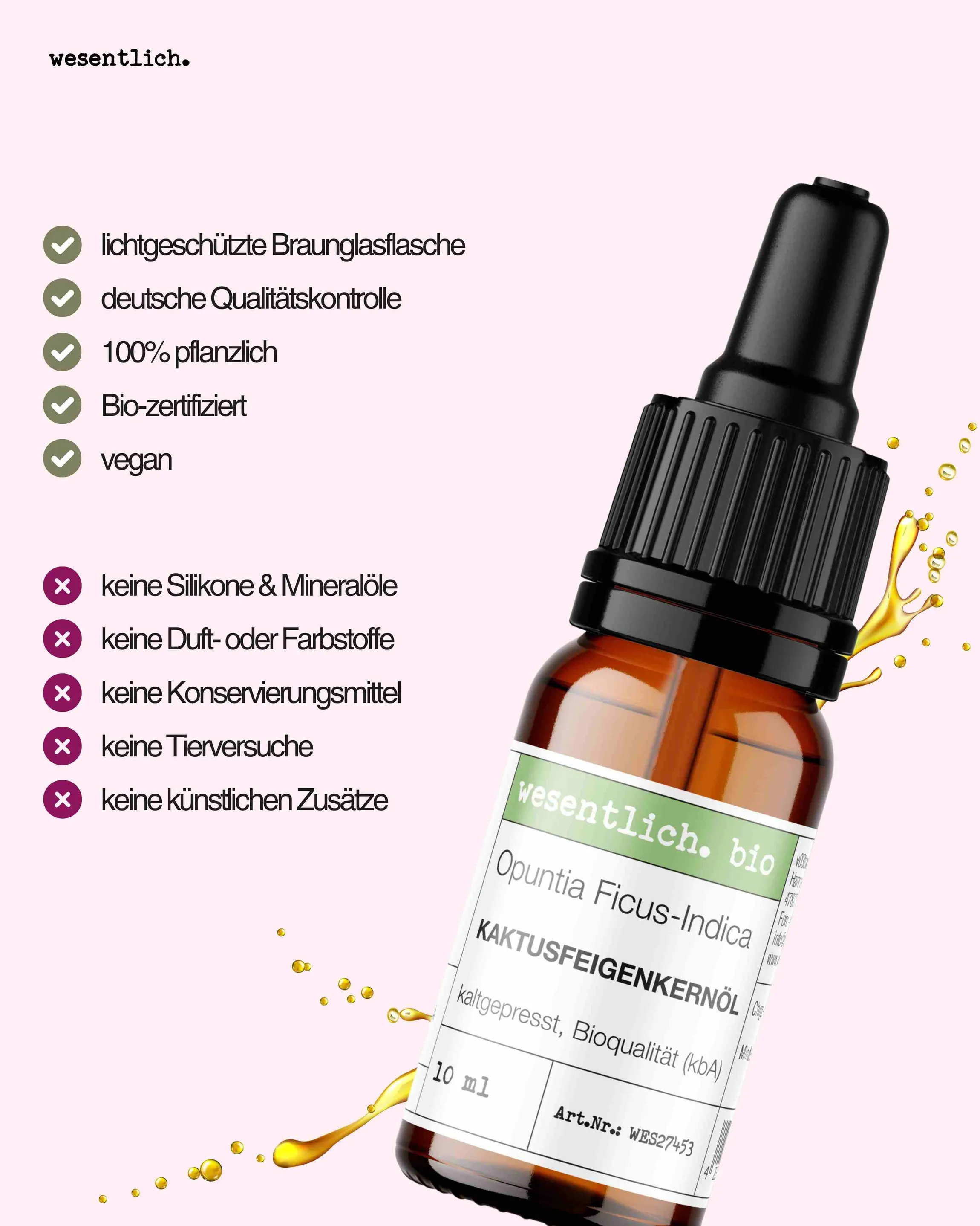 Kaktusfeigenkernöl bio 10ml
