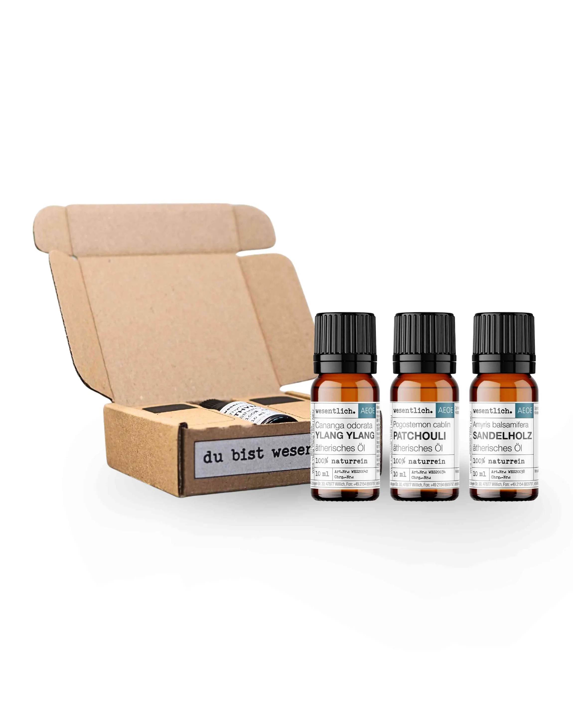 Duftset Sinnlichkeit  3x10ml