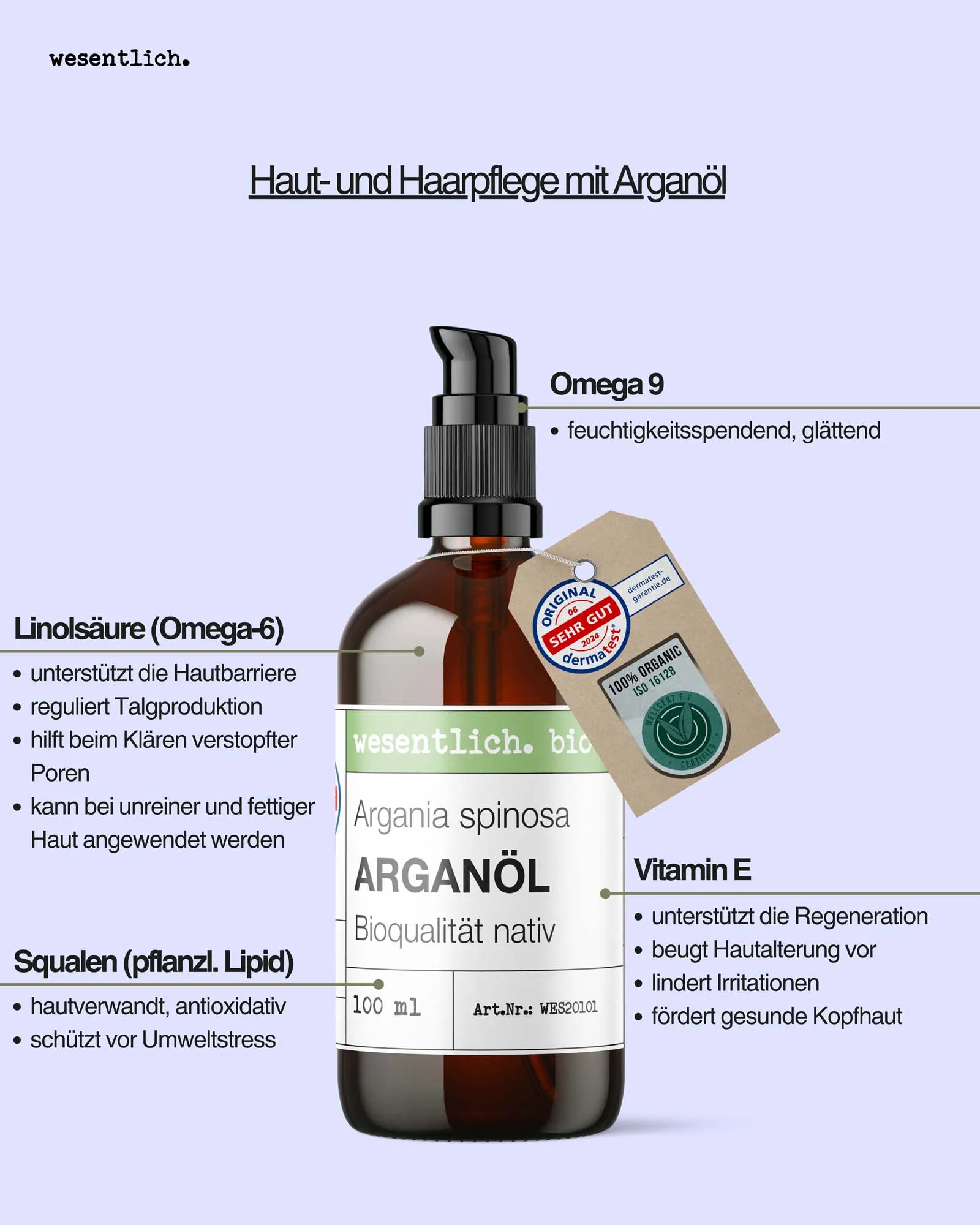Arganöl BIO kaltgepresst 100ml