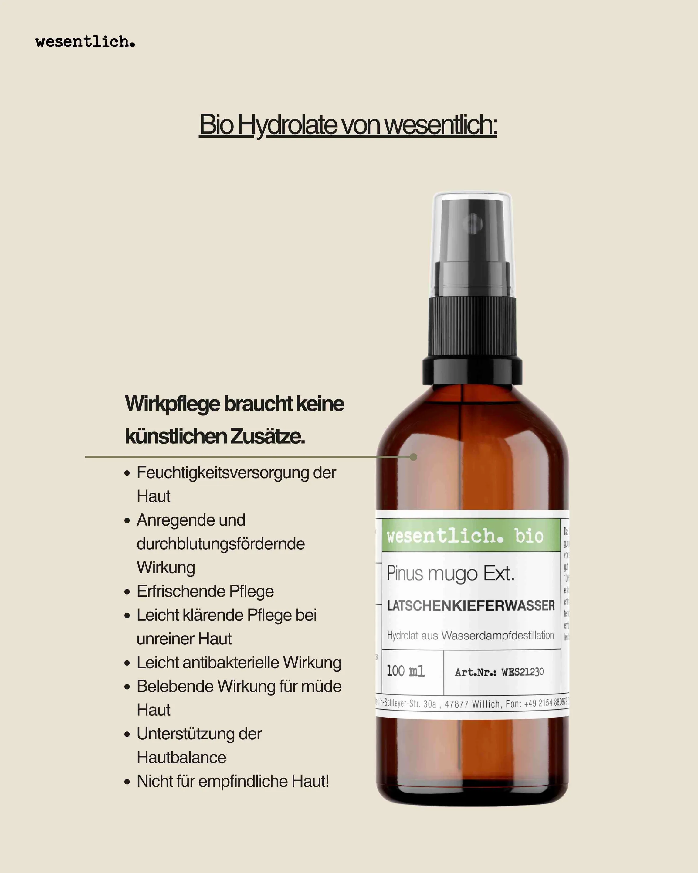 Latschenkieferwasser bio