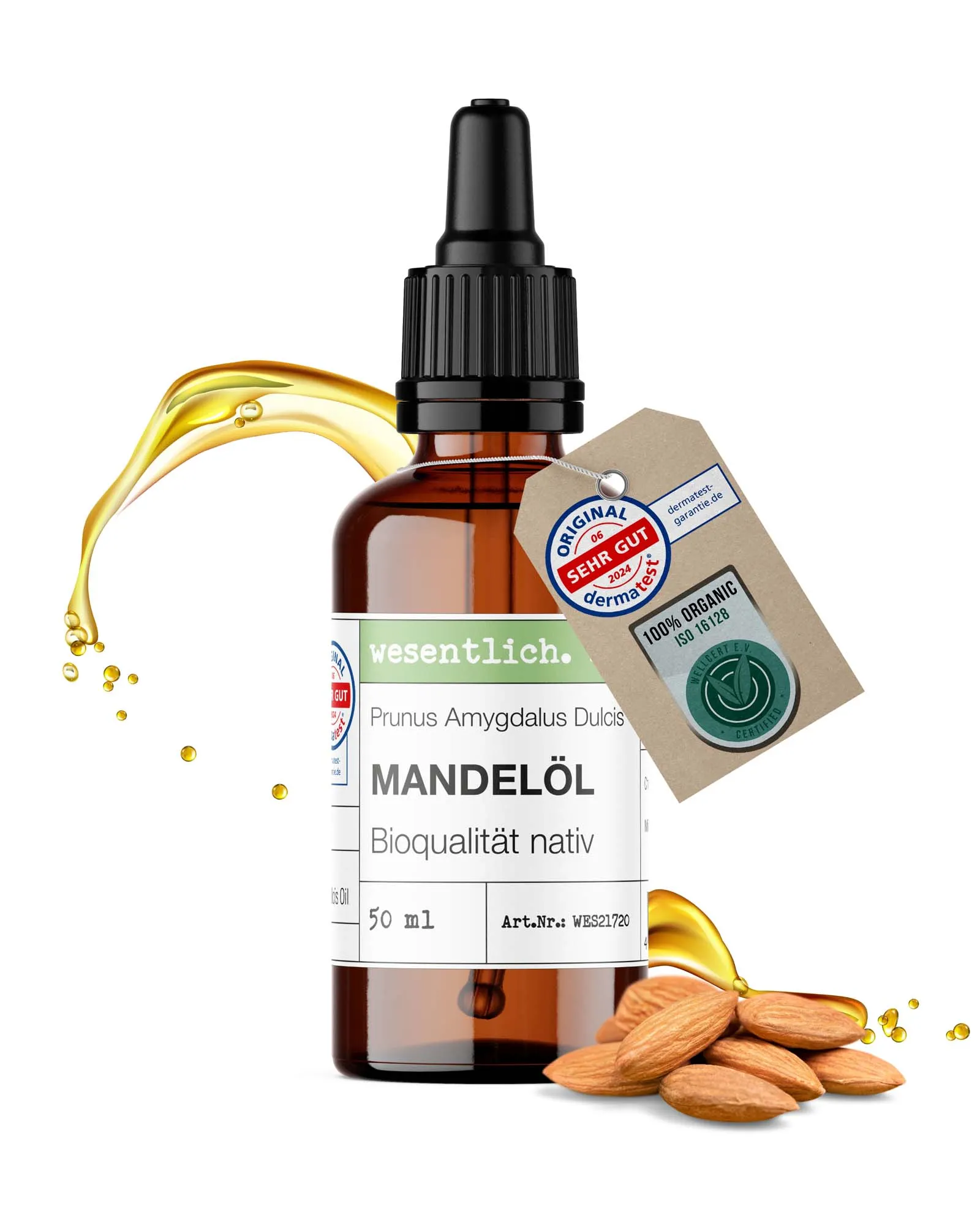 Mandelöl BIO kaltgepresst 50ml