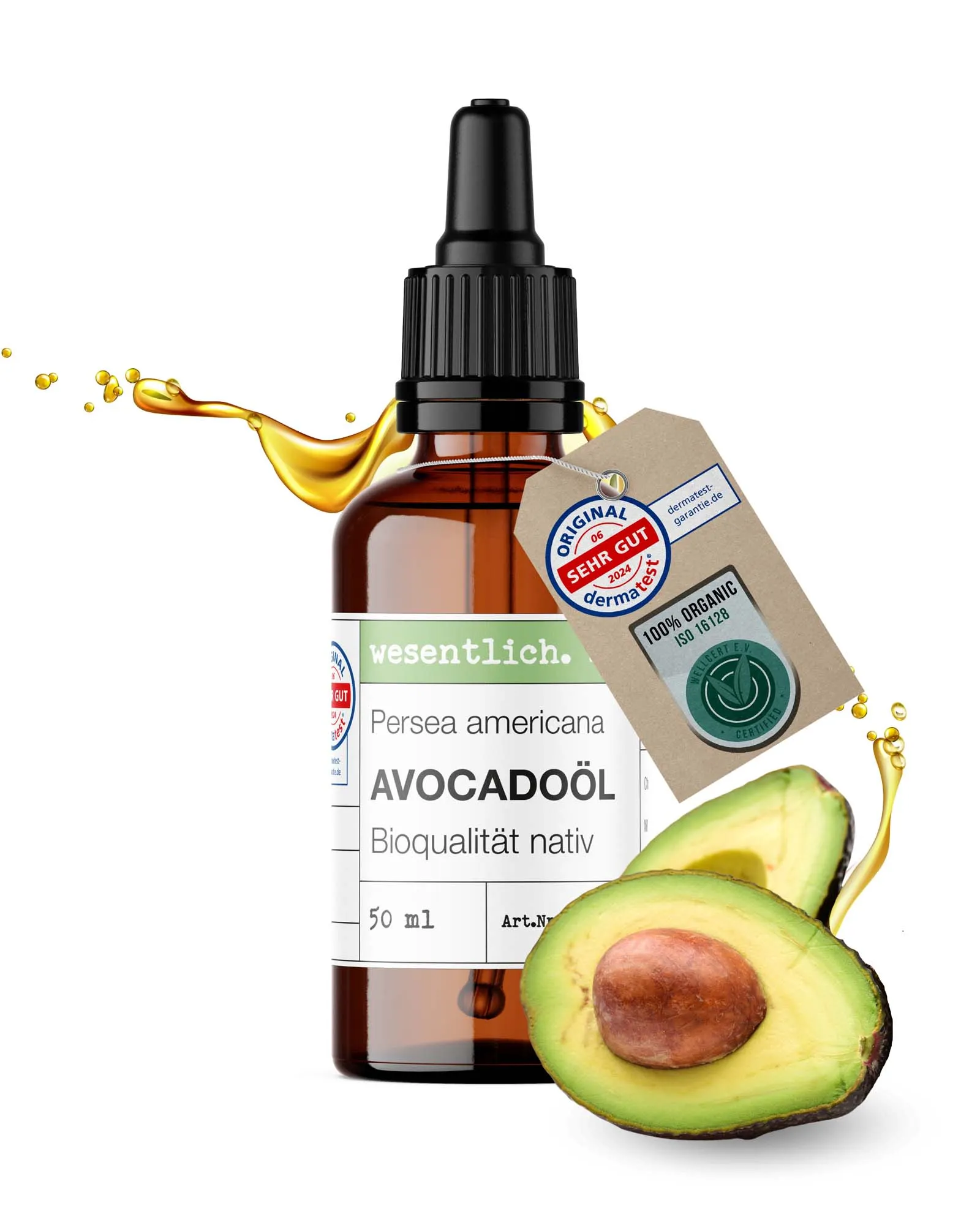 Avocadoöl BIO kaltgepresst 50ml
