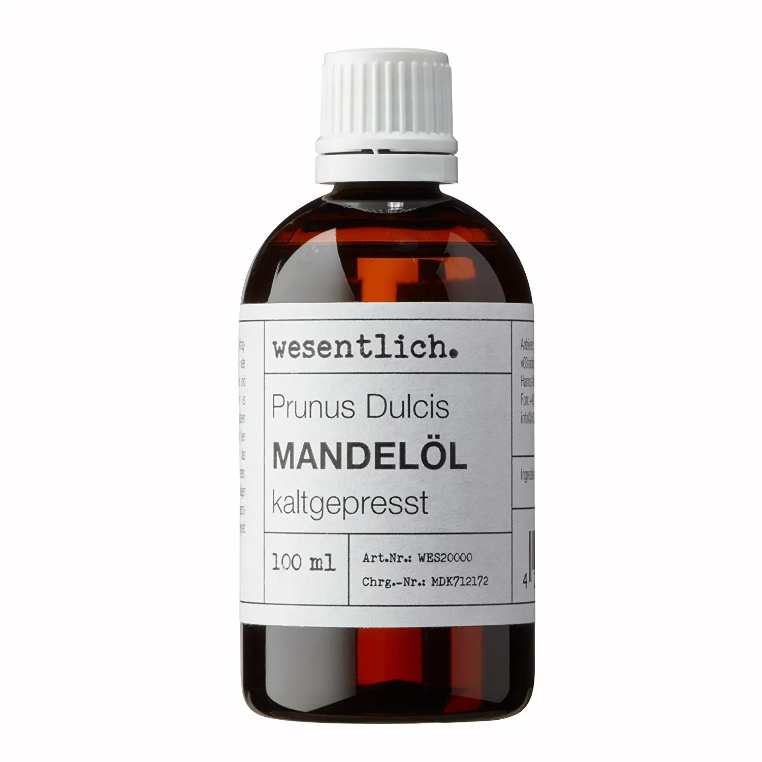 Mandelöl kaltgepresst 100ml, Essen, Würzen, Sirup, Kosmetik, Parfüm