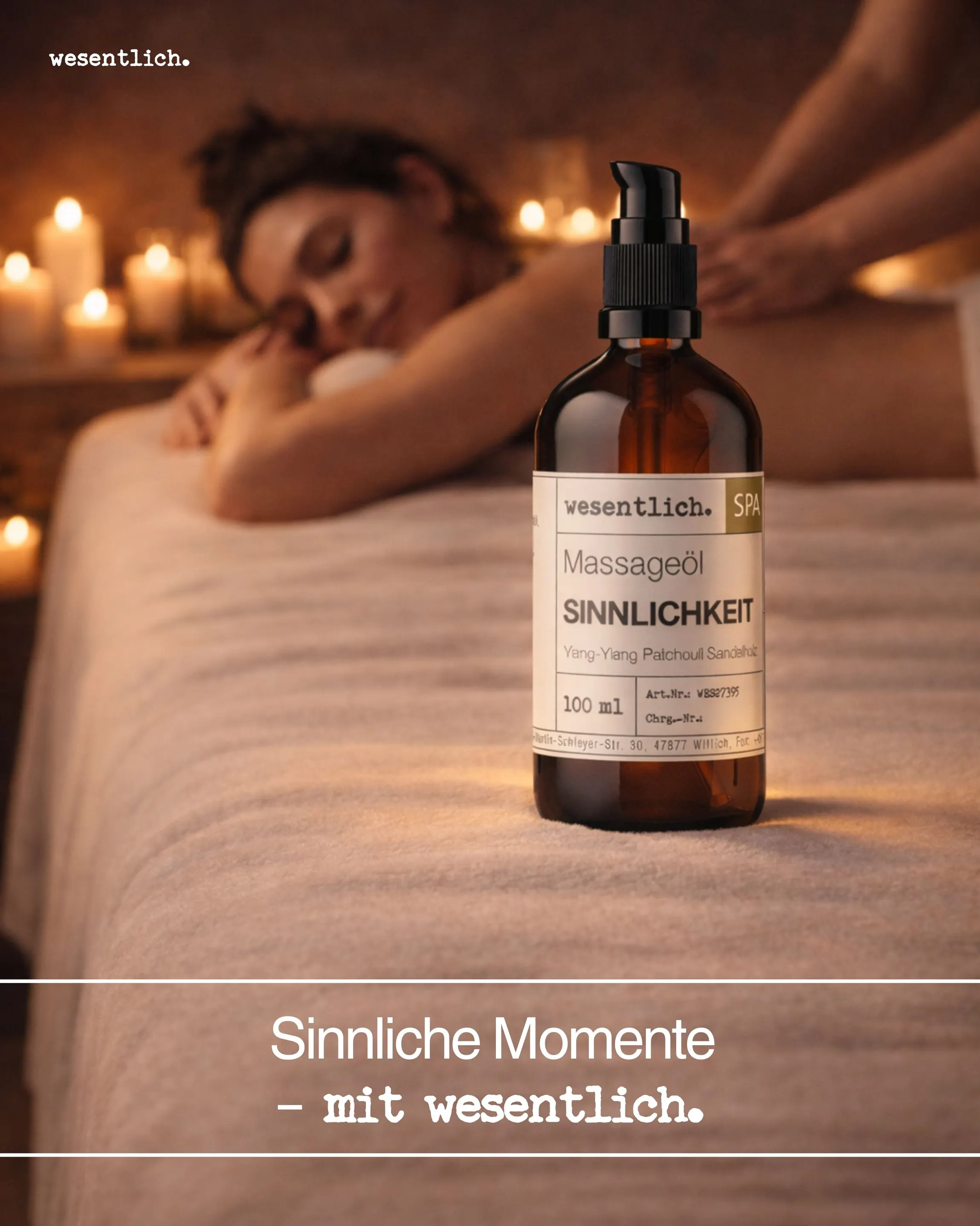 Massageöl "Sinnlichkeit" 