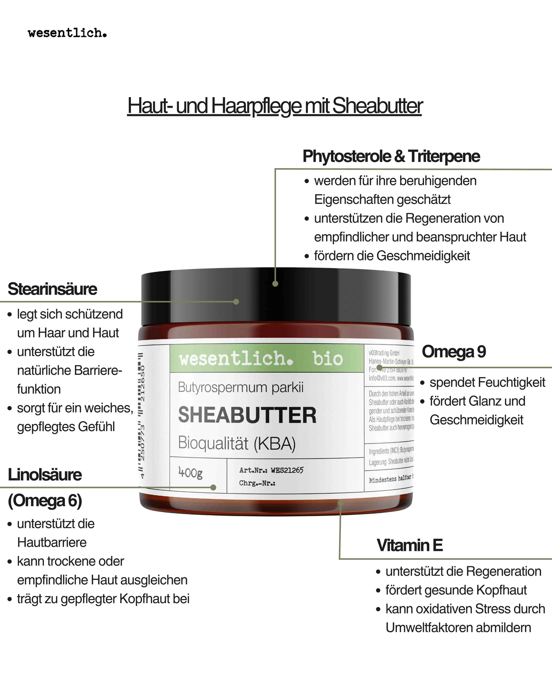 Sheabutter BIO 400g