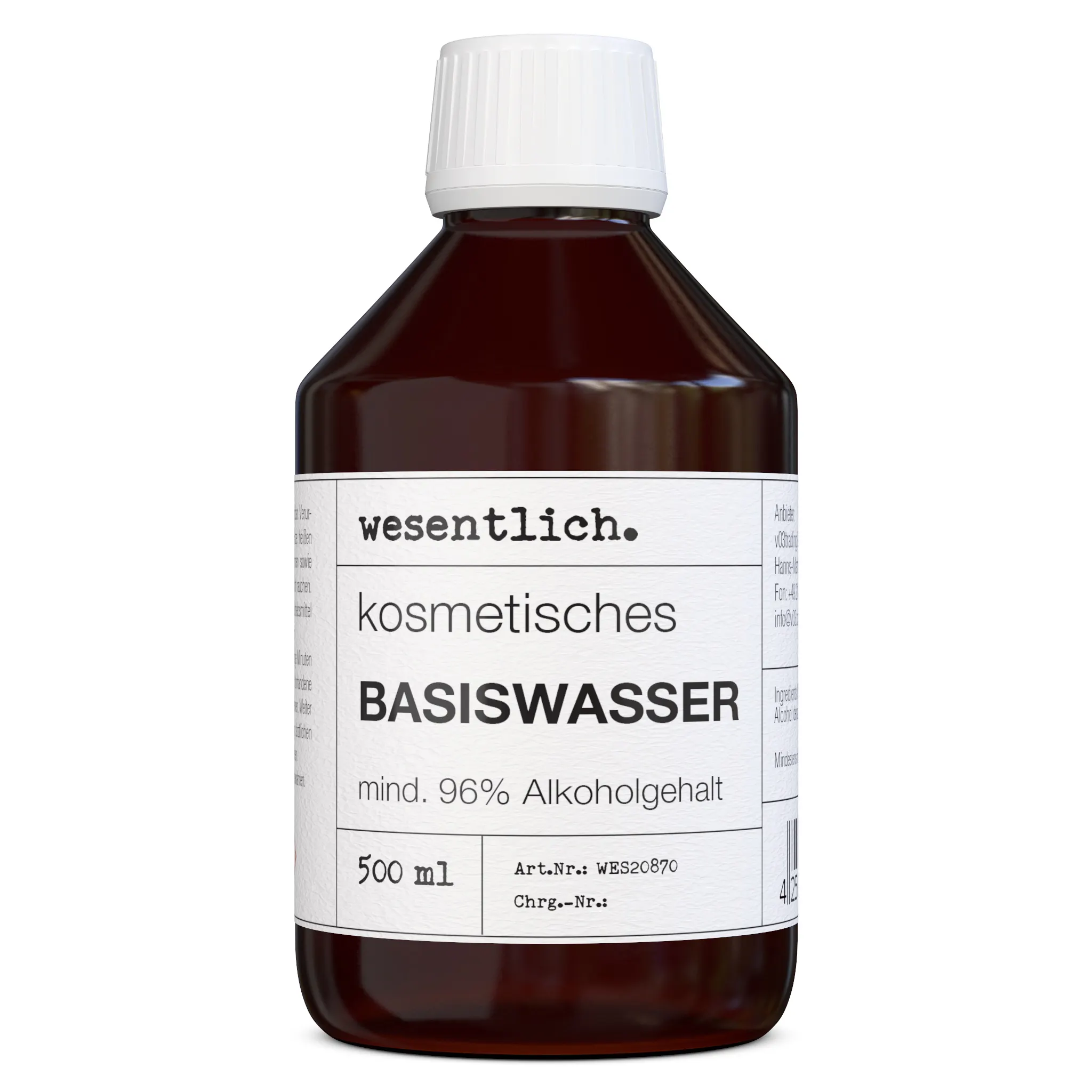 Kosmetisches Basiswasser