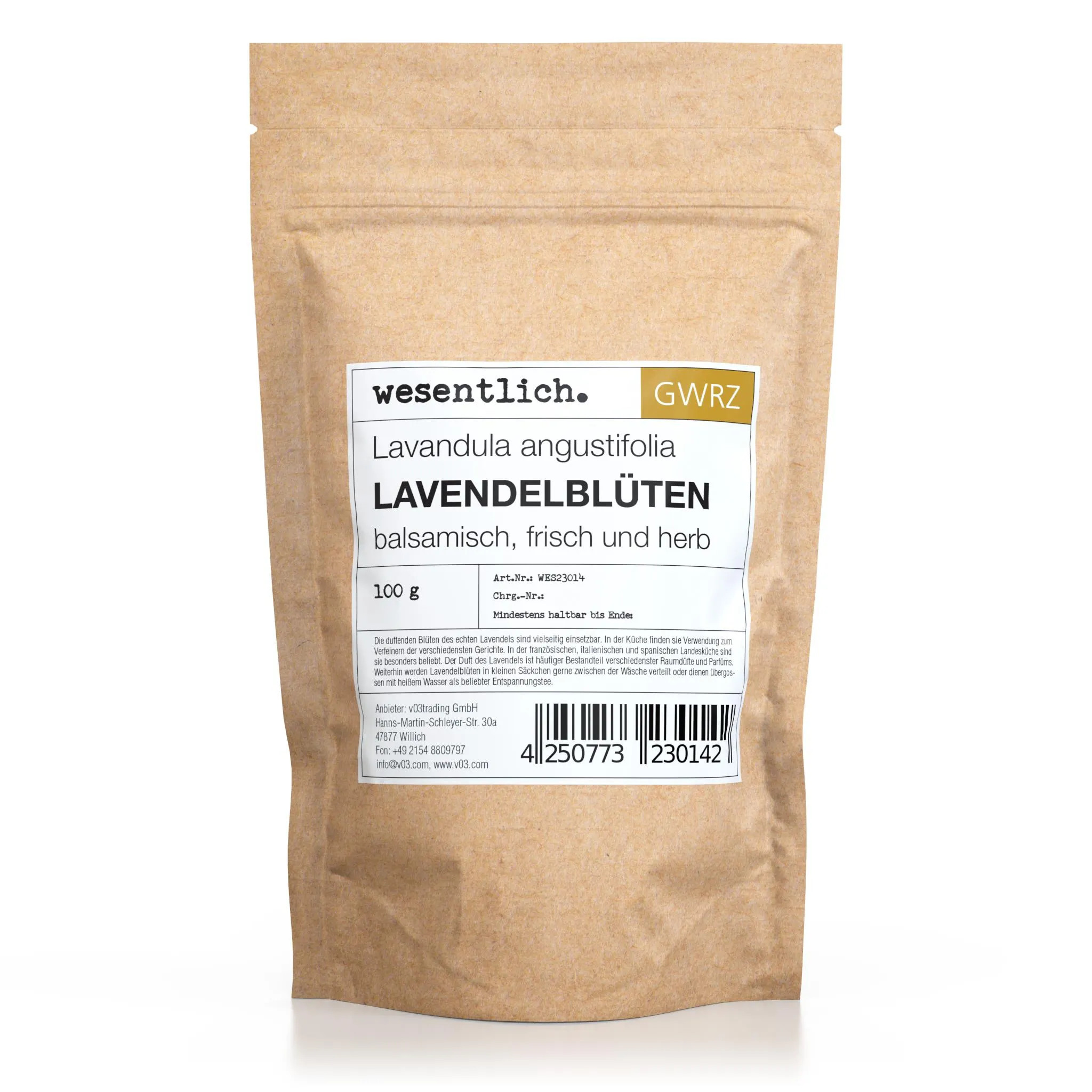 Lavendelblüten 