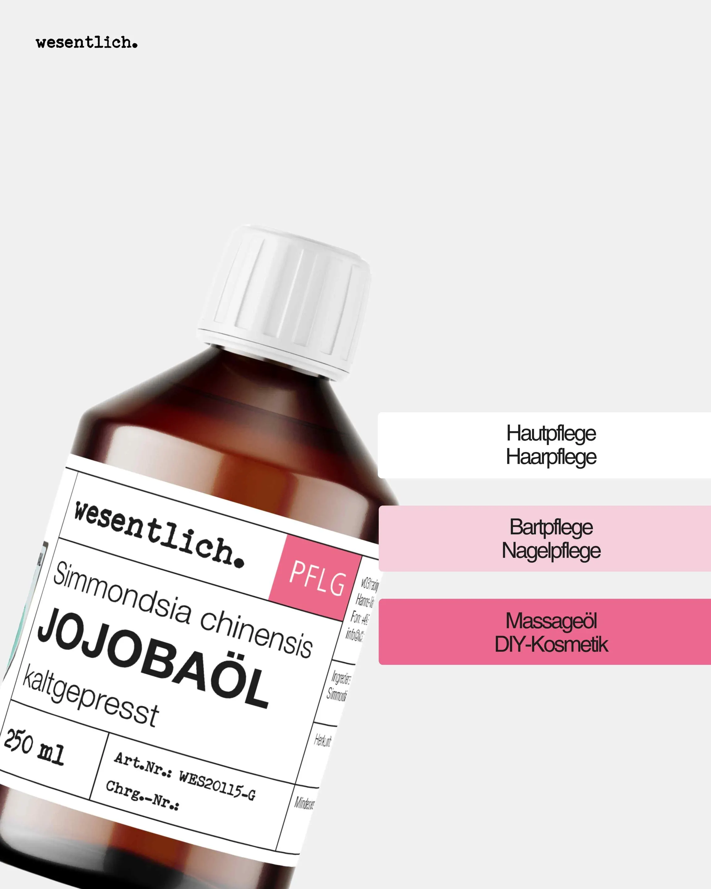 Jojobaöl kaltgepresst 250ml