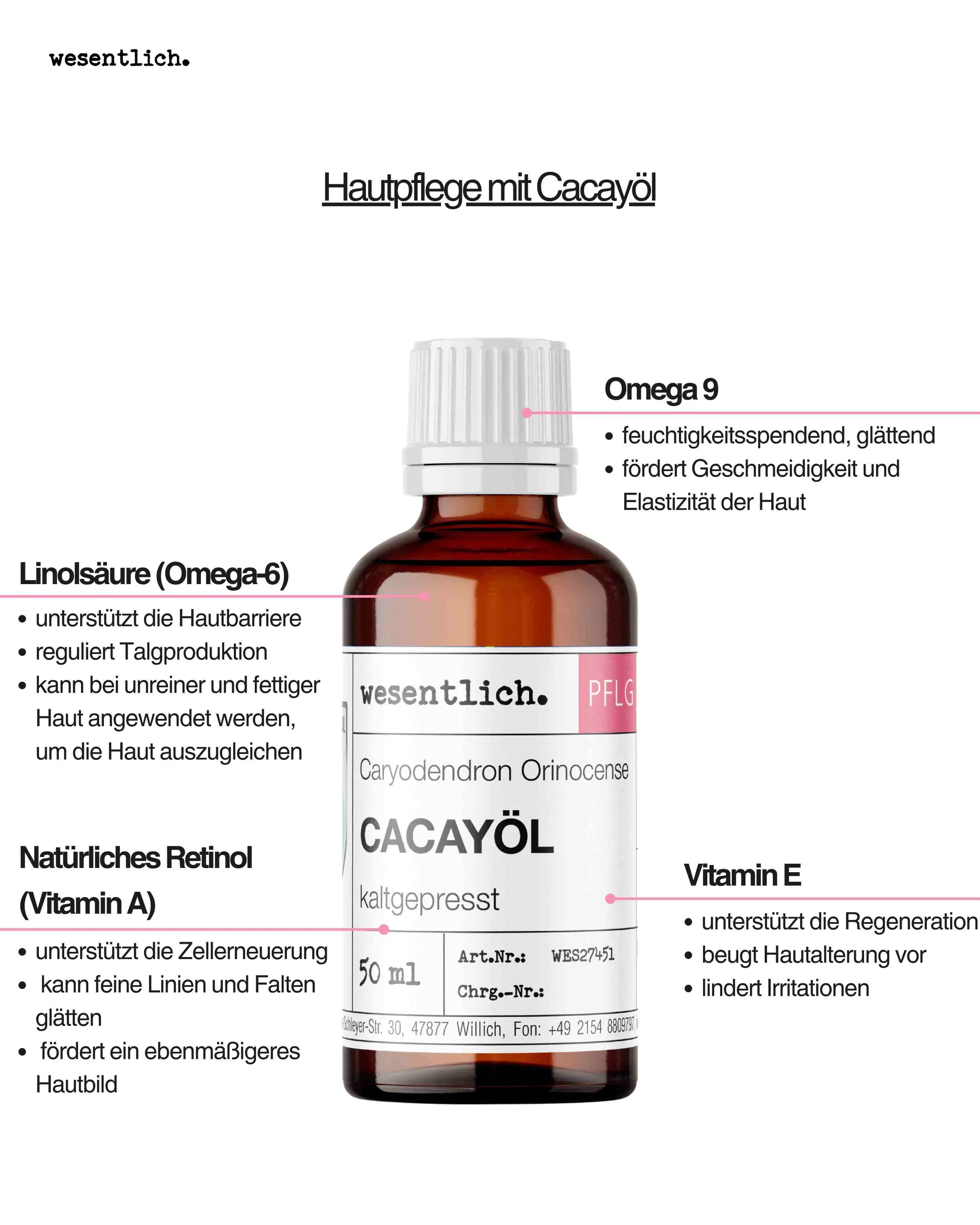 Cacayöl 50ml