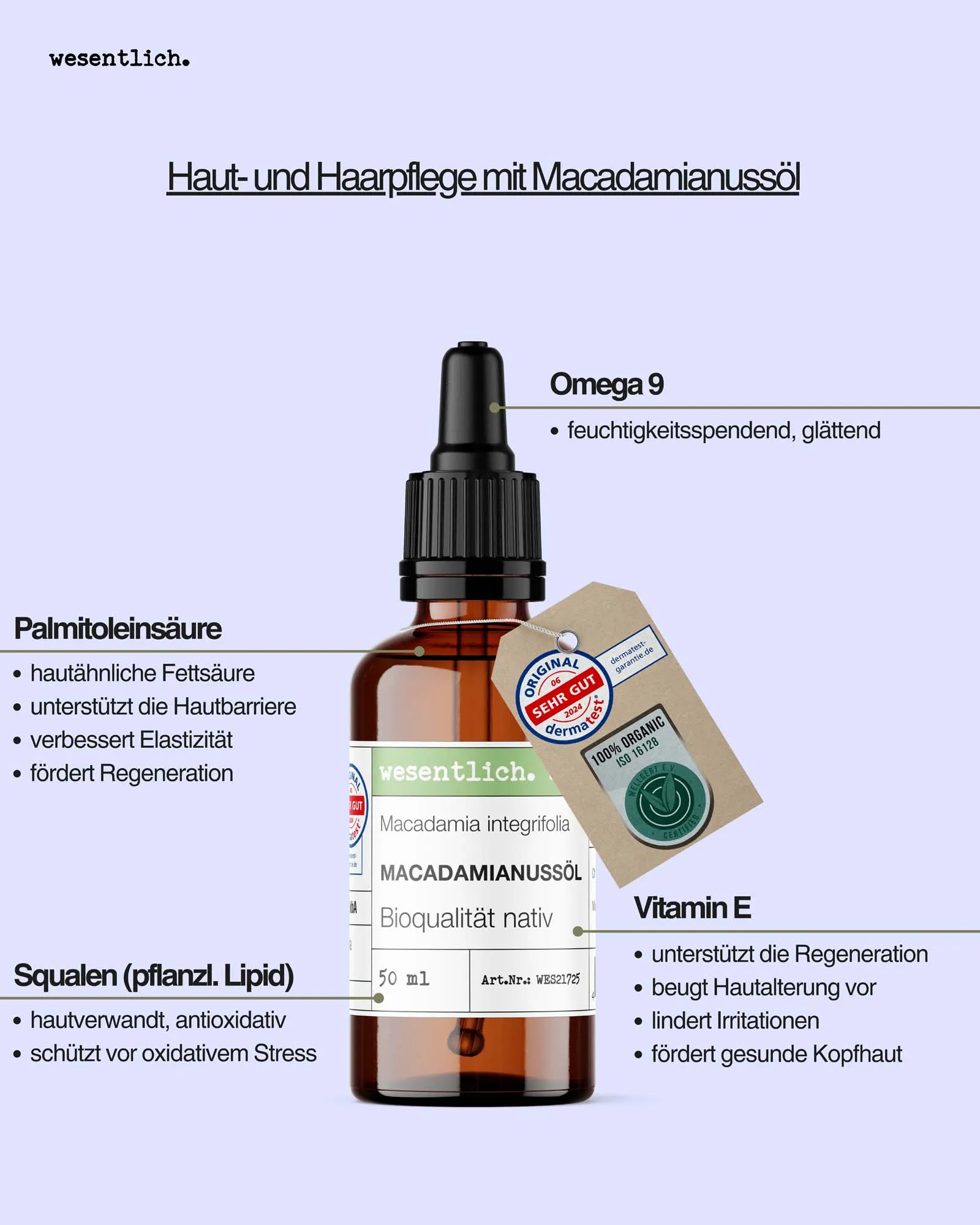 Macadamianussöl bio 50ml