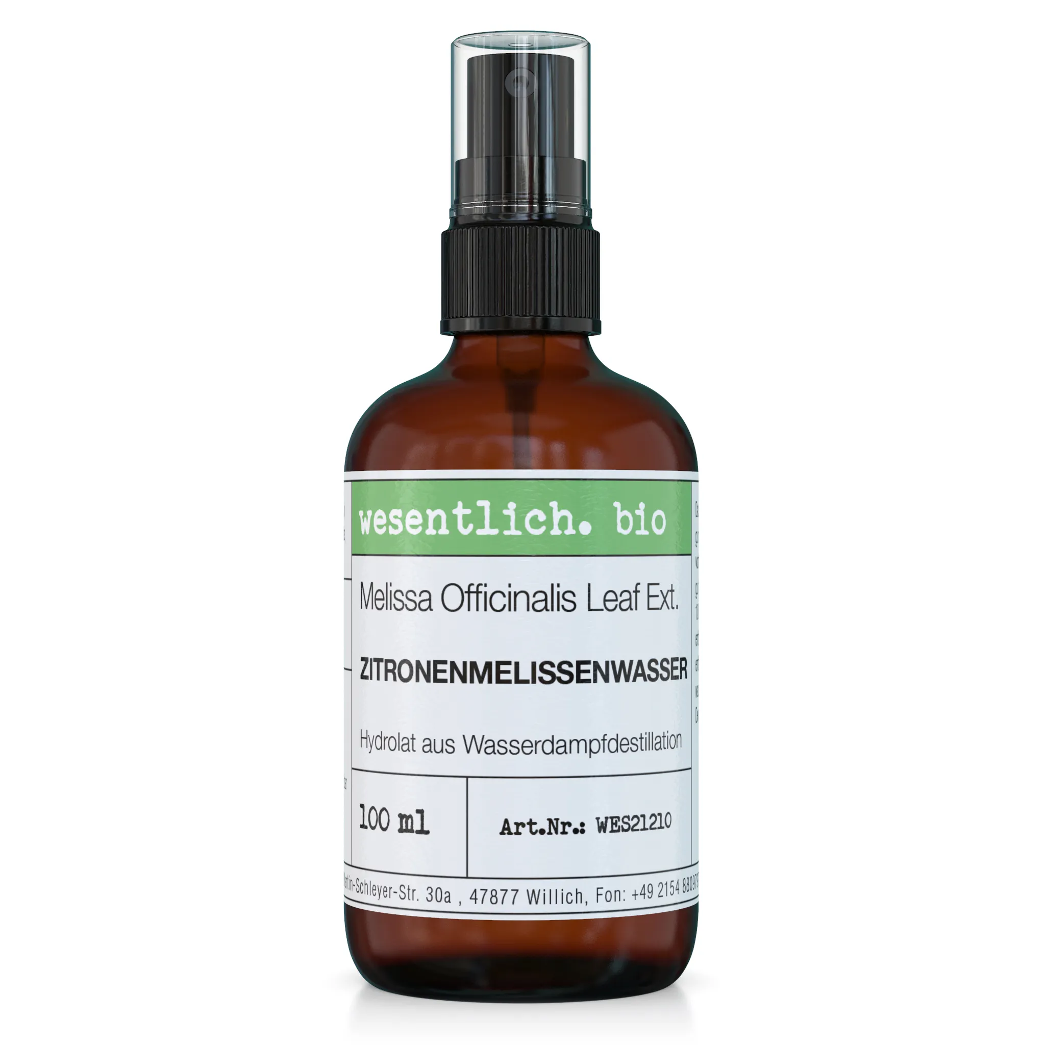 Zitronenmelissenwasser bio