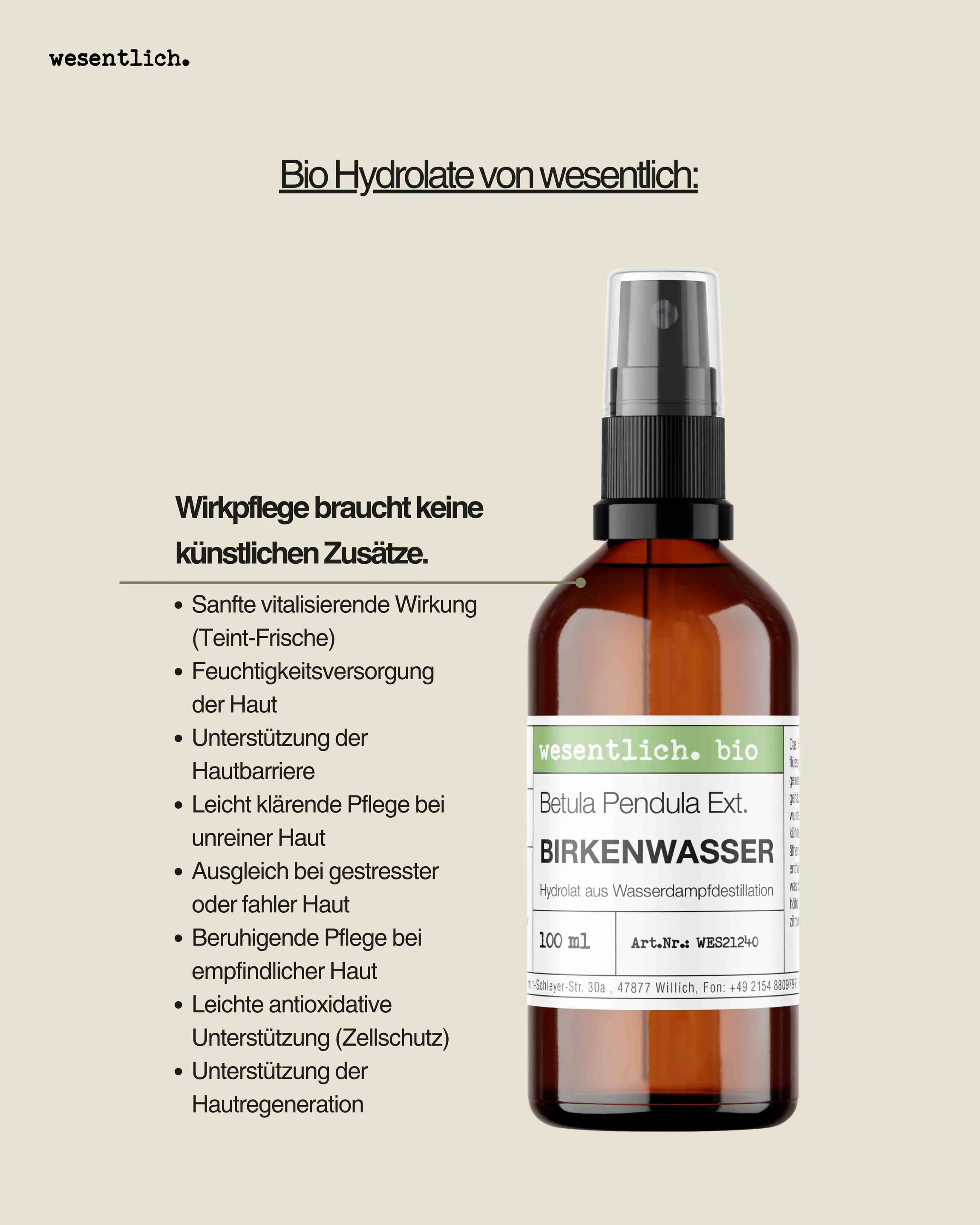 Birkenwasser Bio