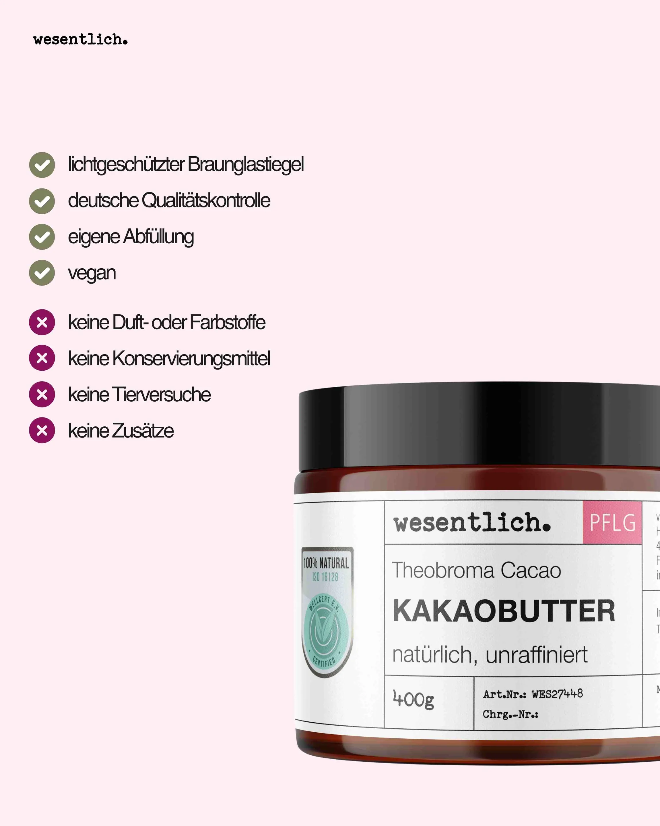 Kakaobutter 400g