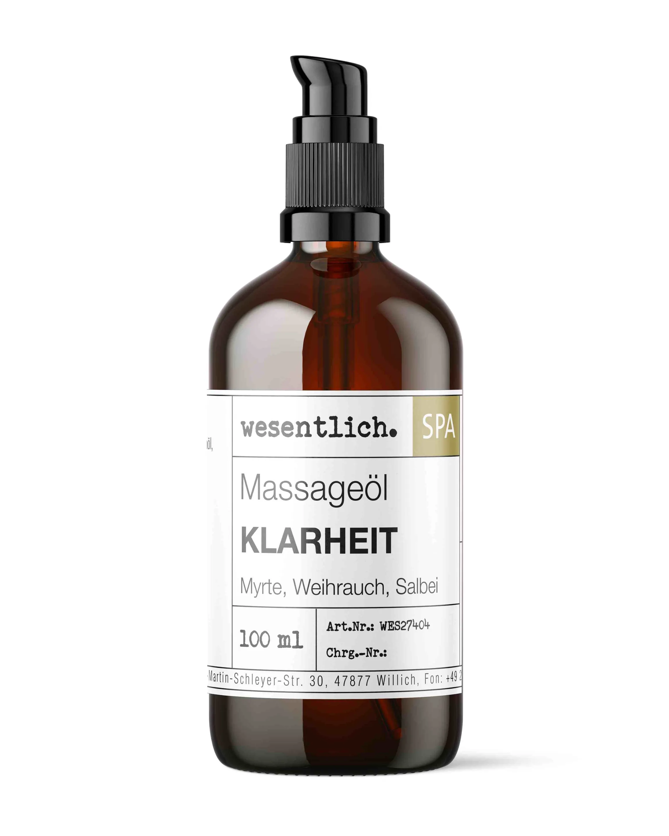 Massageöl "Klarheit" 100ml