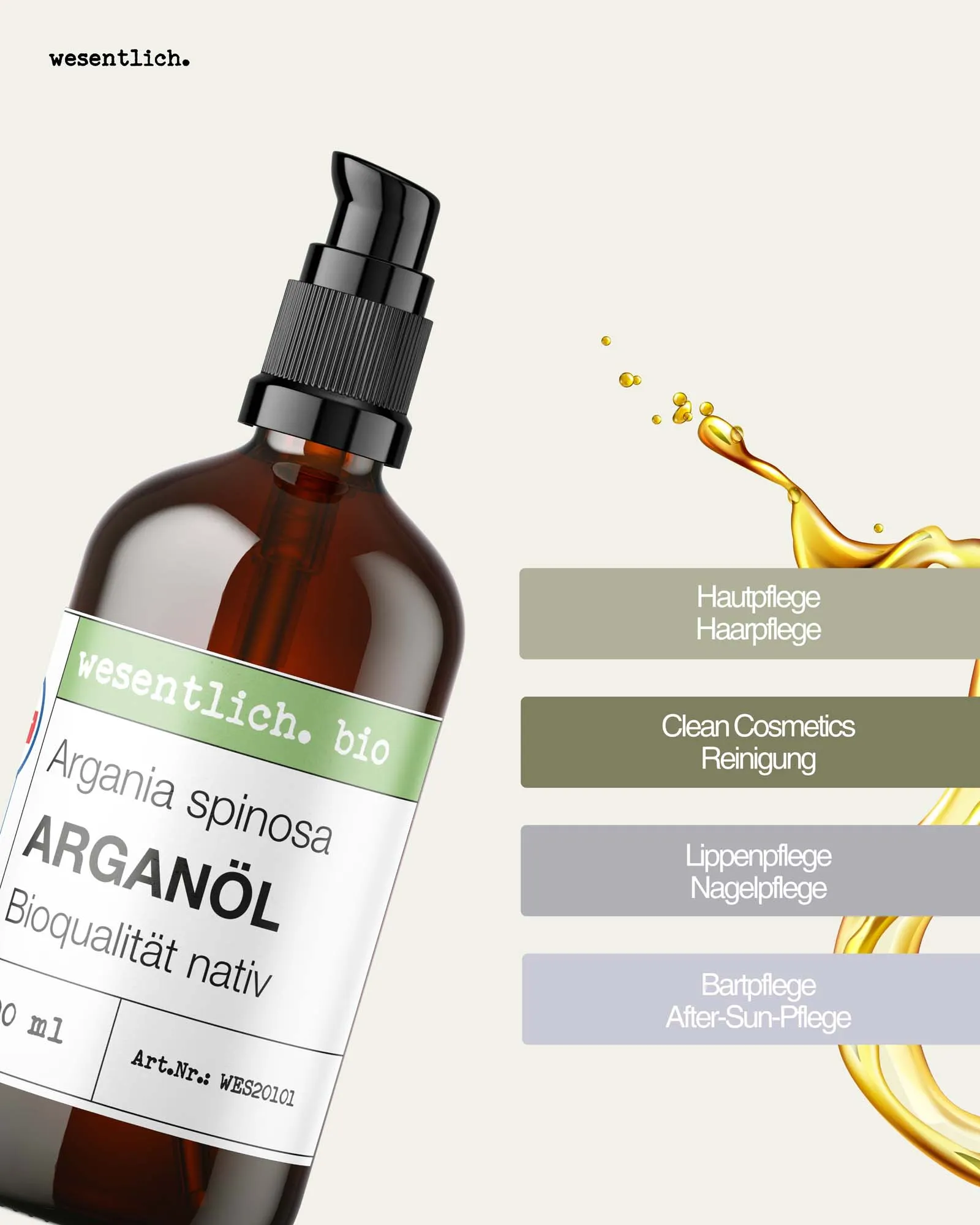 Arganöl BIO kaltgepresst 100ml