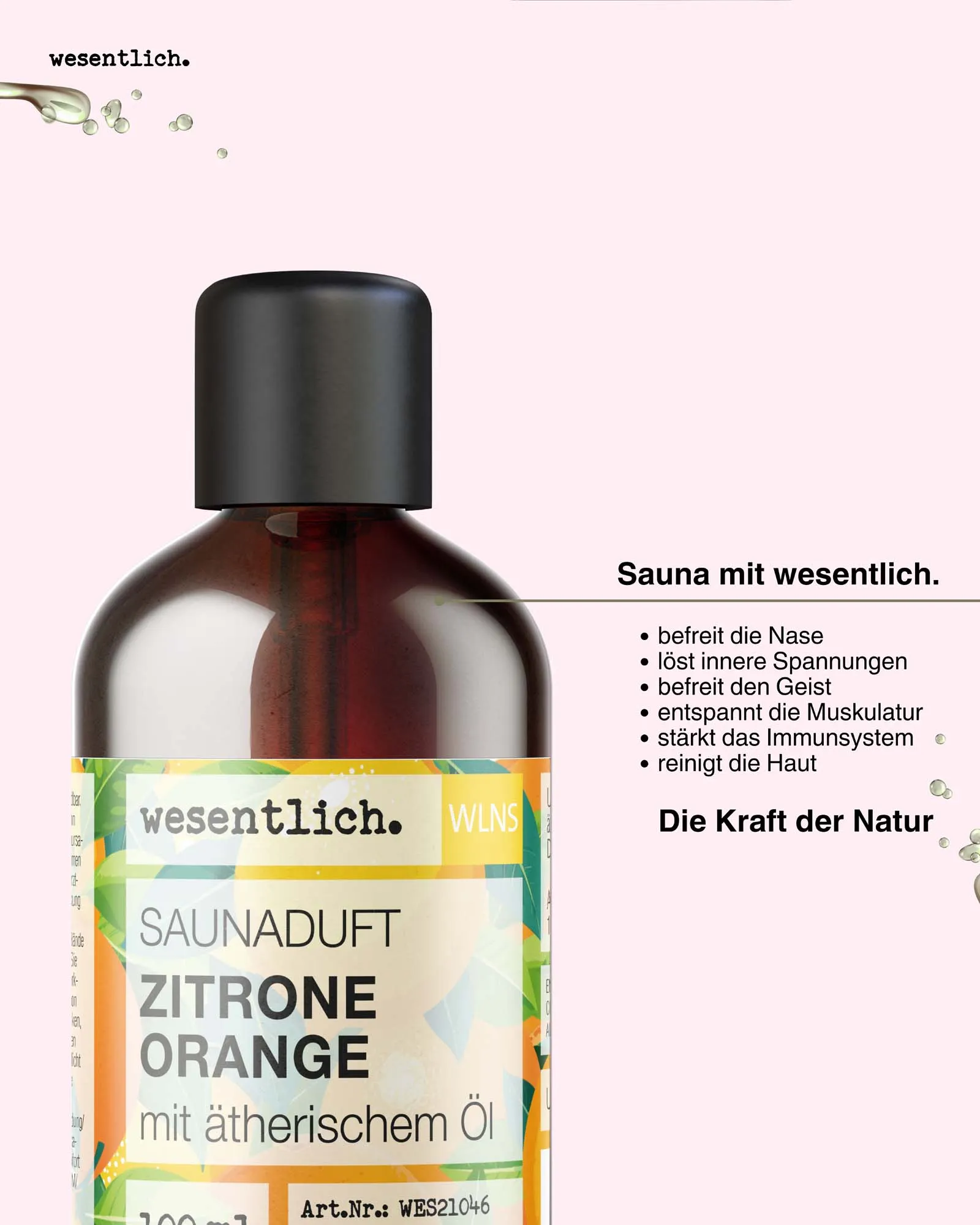 Saunaduft Zitrone-Orange 100ml