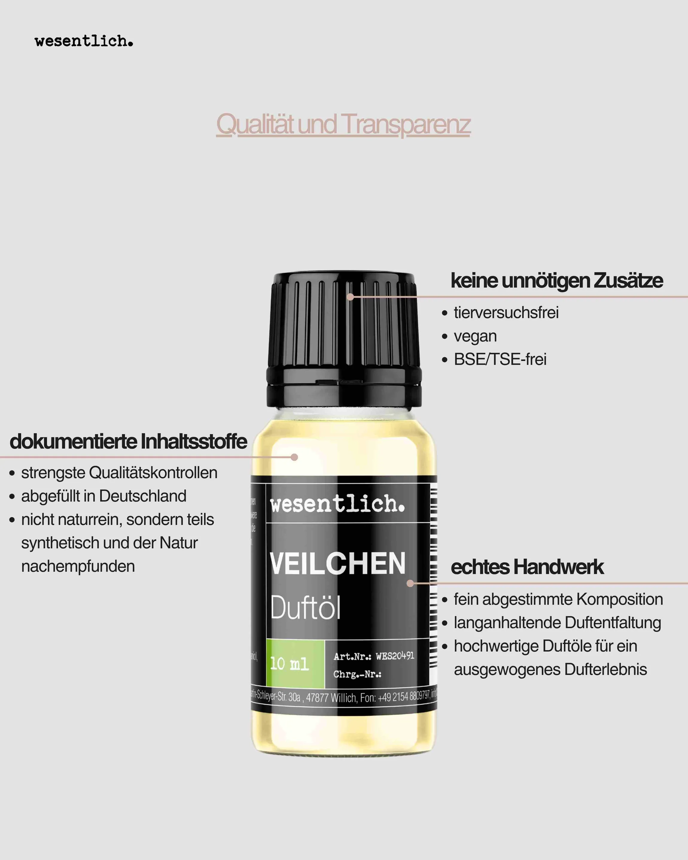 Duftöl-Set "Blumen"  3x10ml