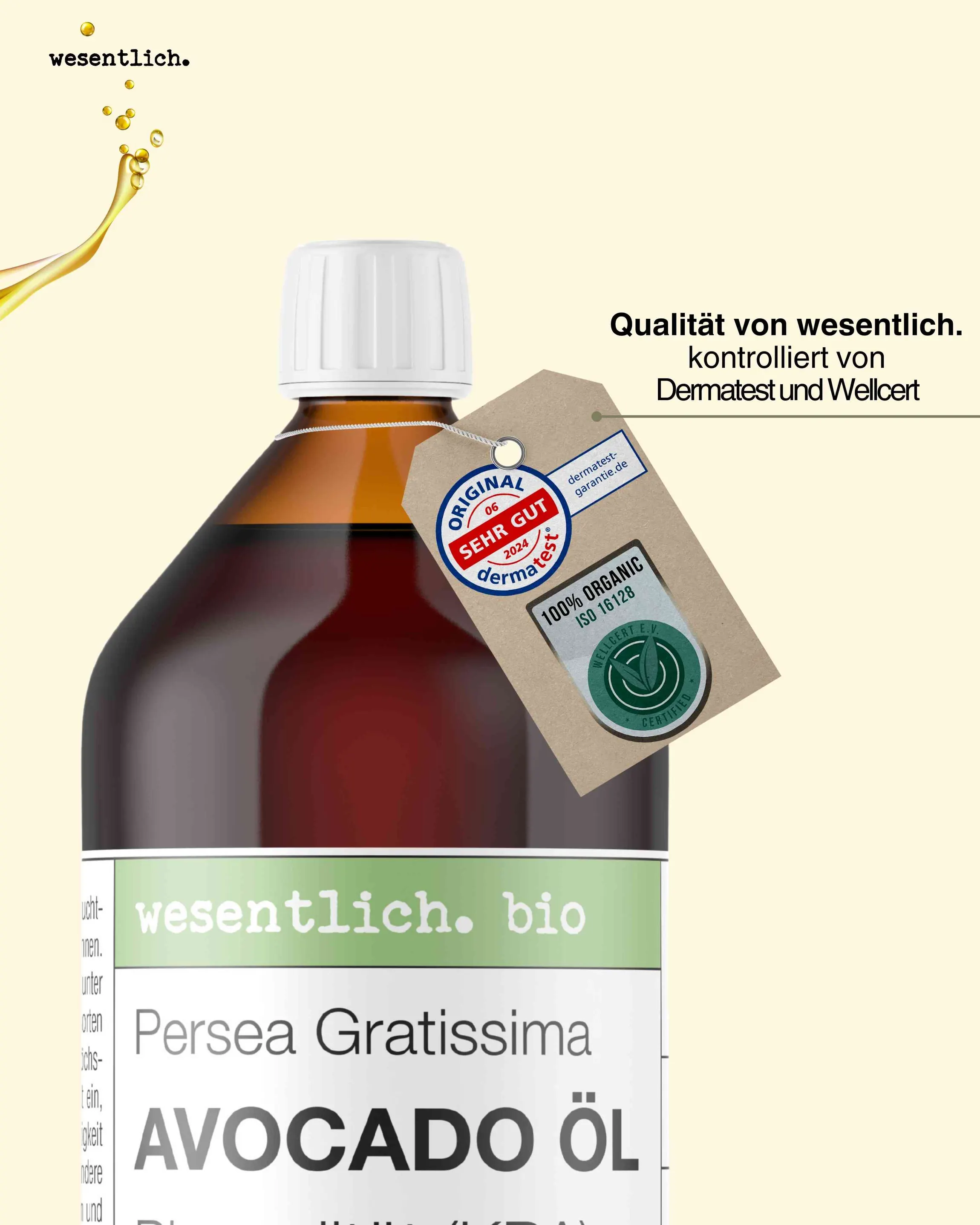 Avocadoöl BIO kaltgepresst 1000ml