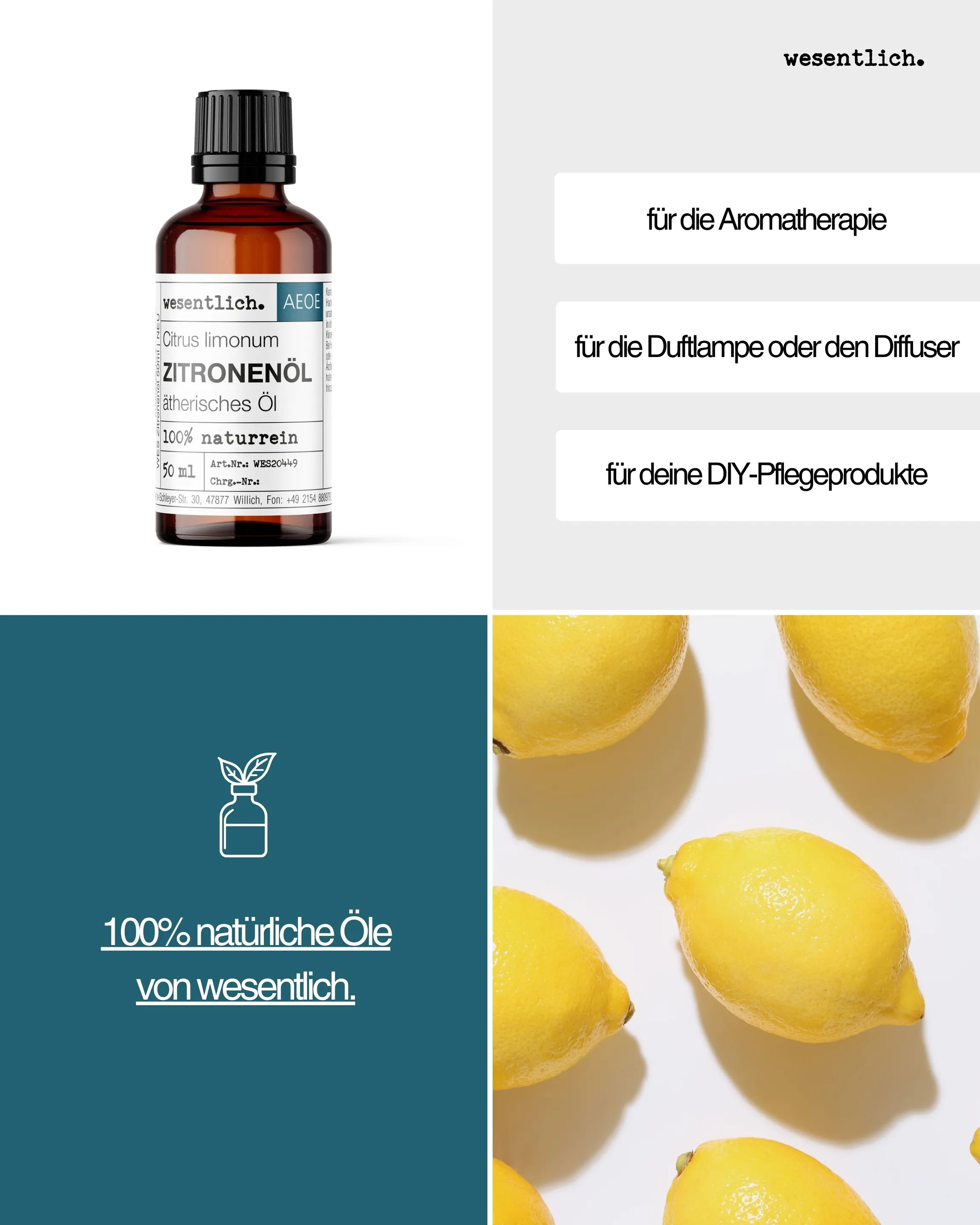 Zitronenöl  50ml
