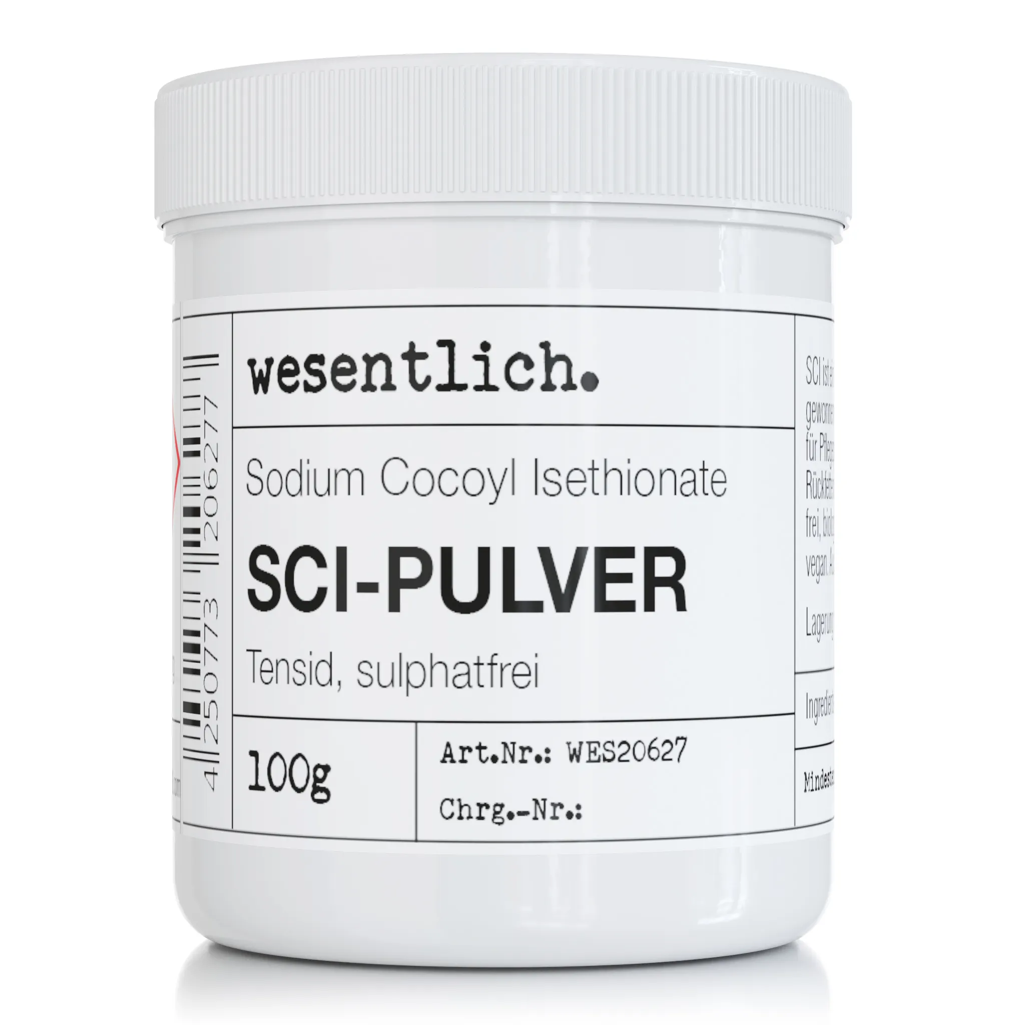 SCI - Sodium Cocoyl Isethionate 100g