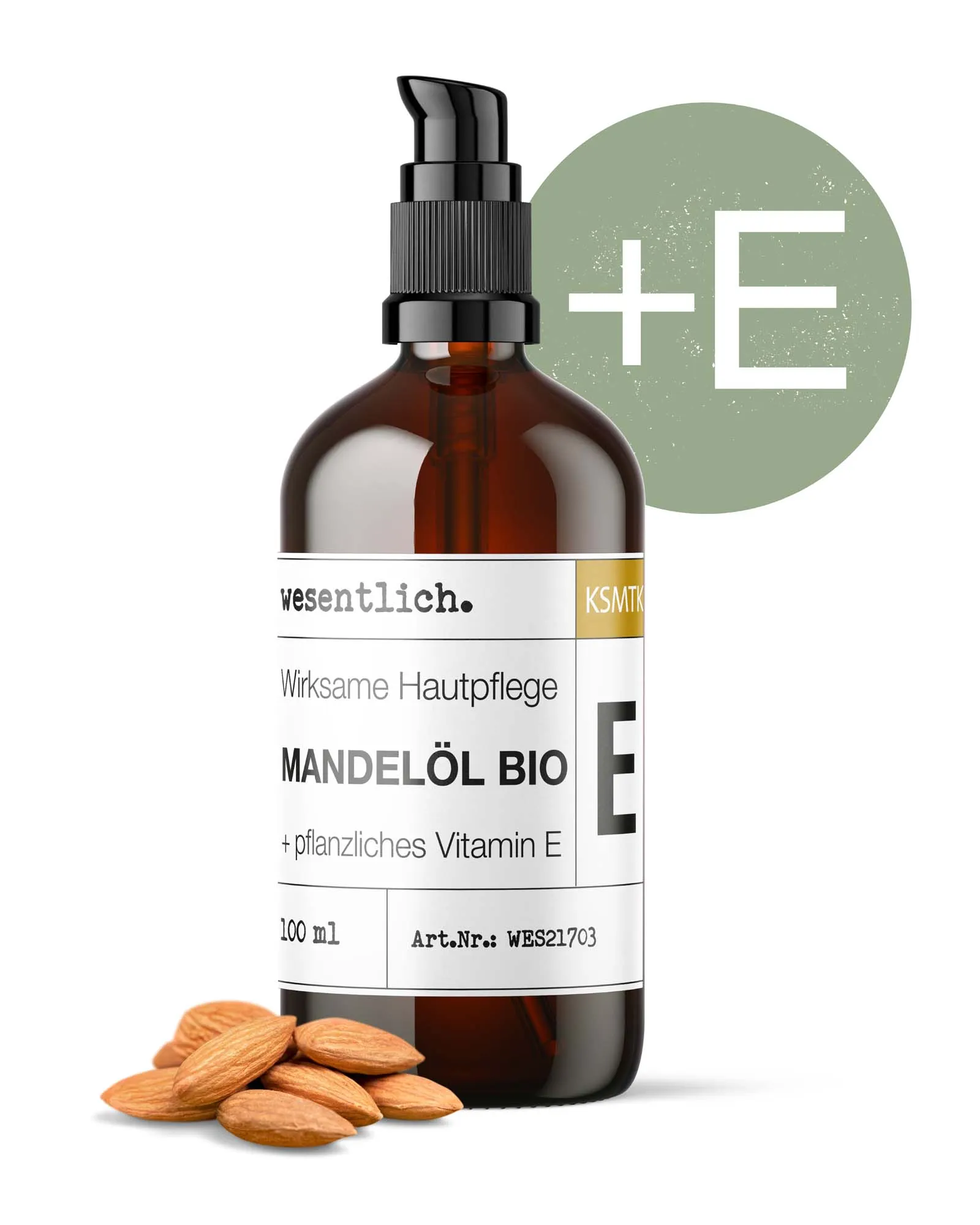 Mandelöl bio + Vitamin E 100ml
