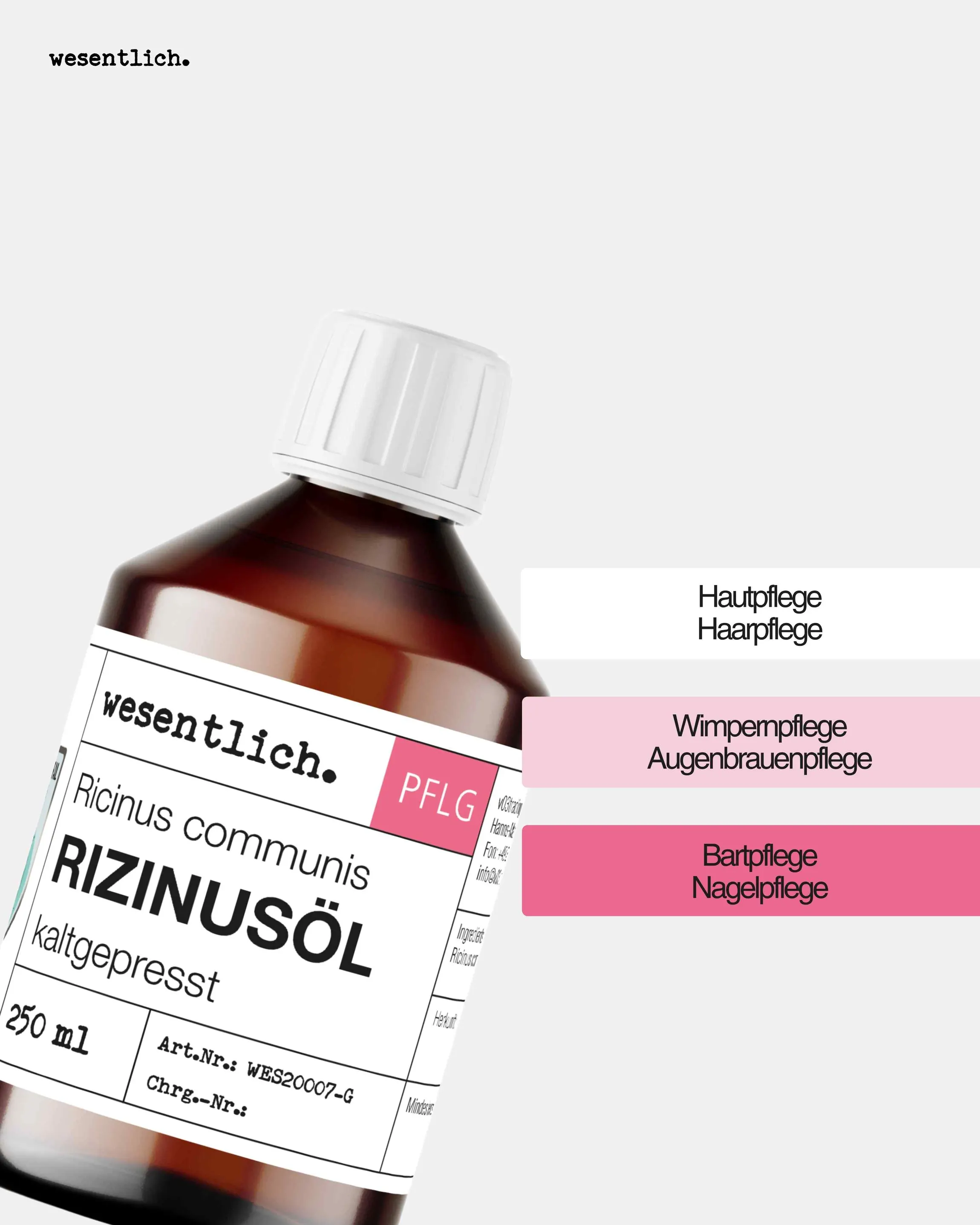 Rizinusöl kaltgepresst 250ml