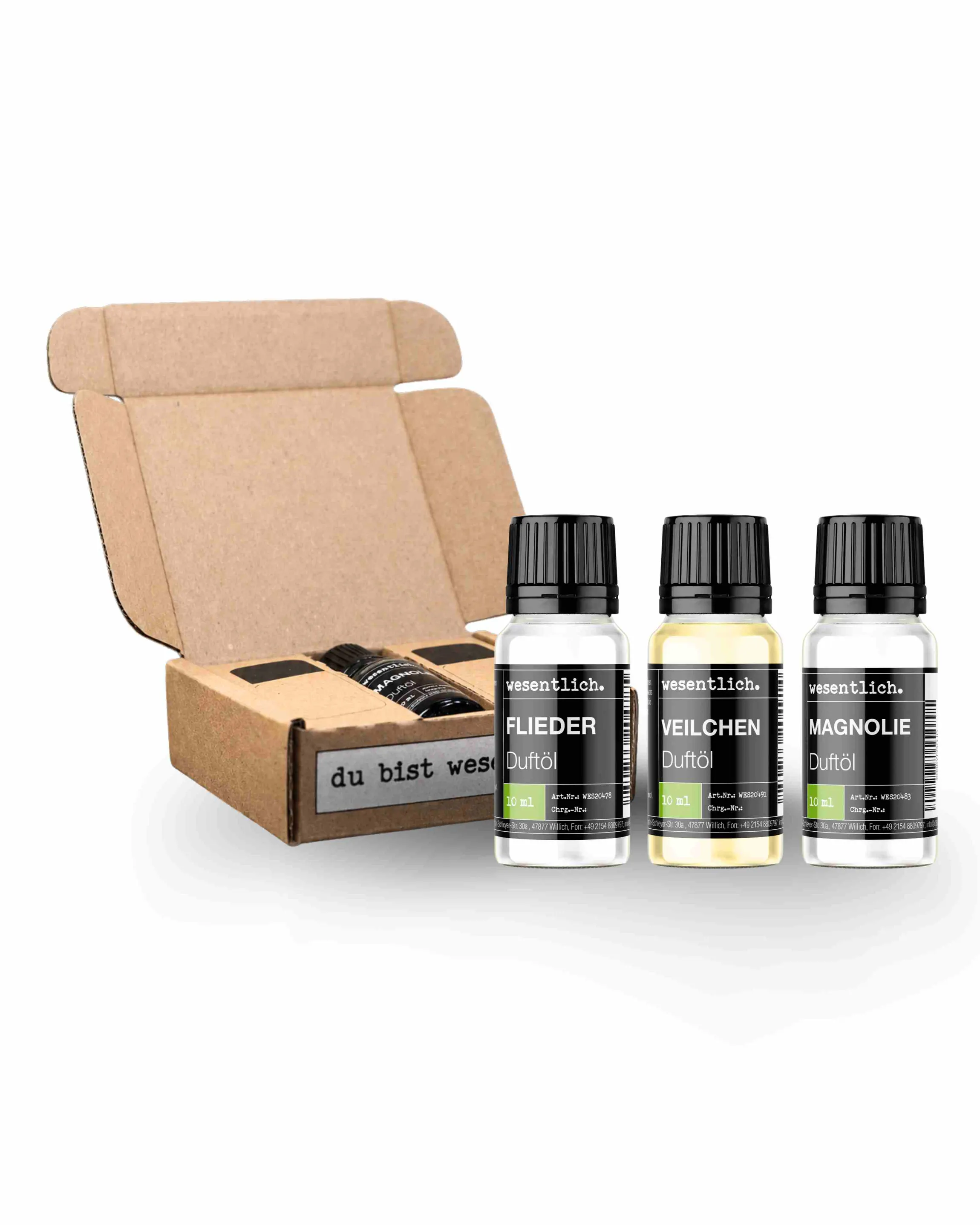 Duftöl-Set "Blumen"  3x10ml