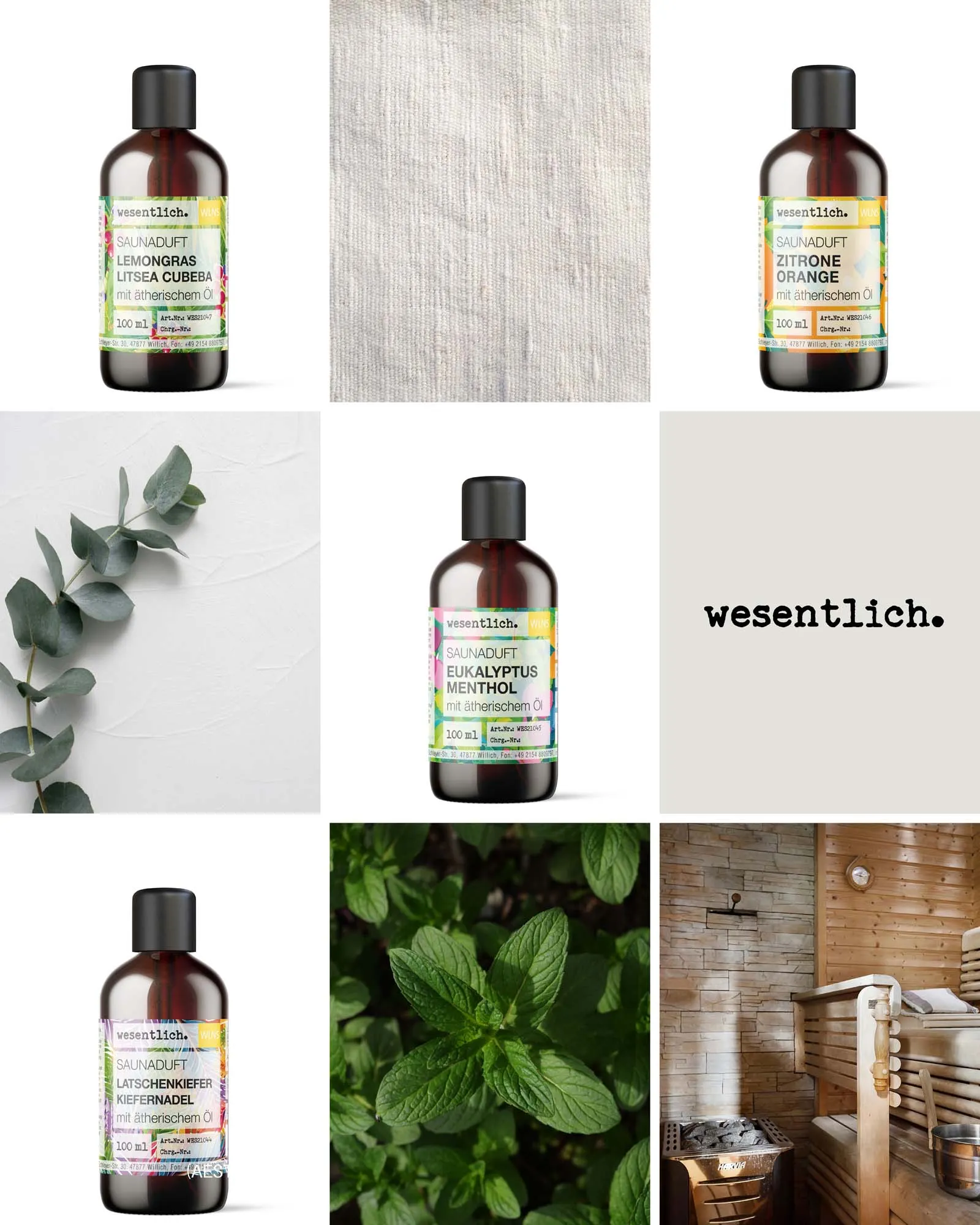 Saunaduft Eukalyptus-Menthol 100ml