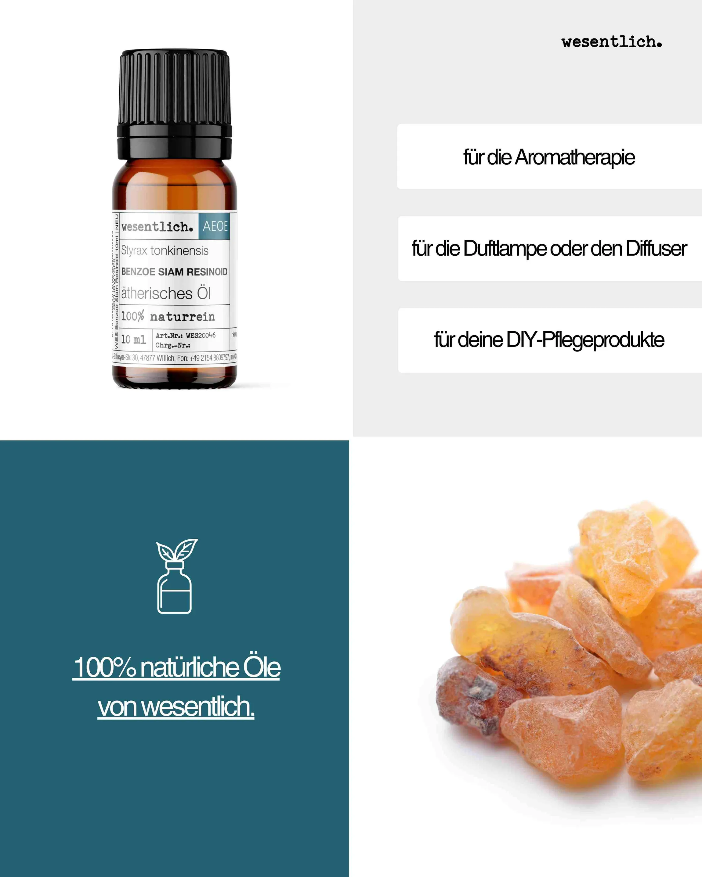 Benzoe Siam Resinoid 10ml