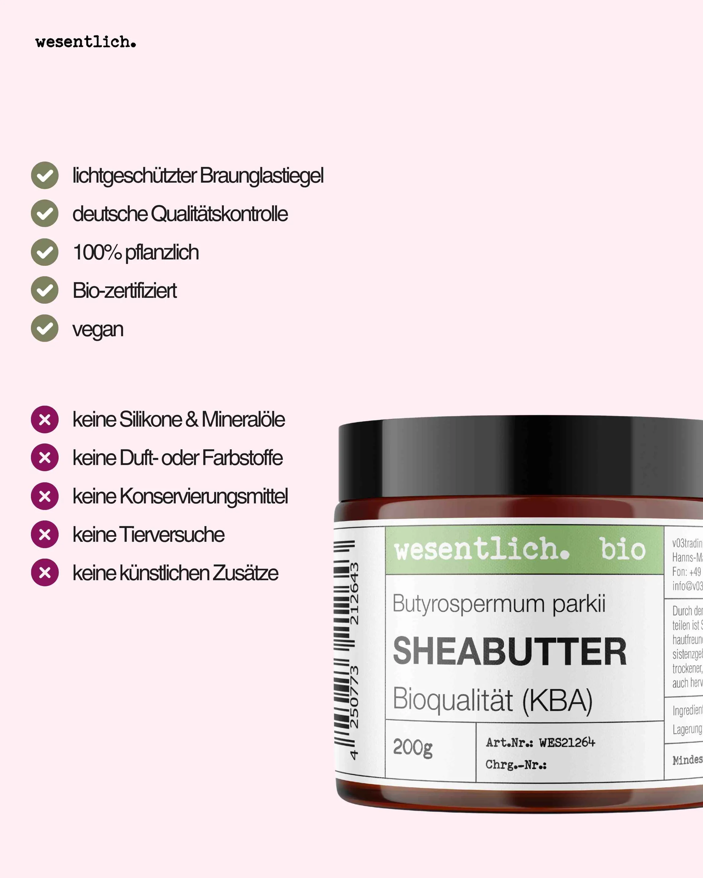 Sheabutter BIO 200g