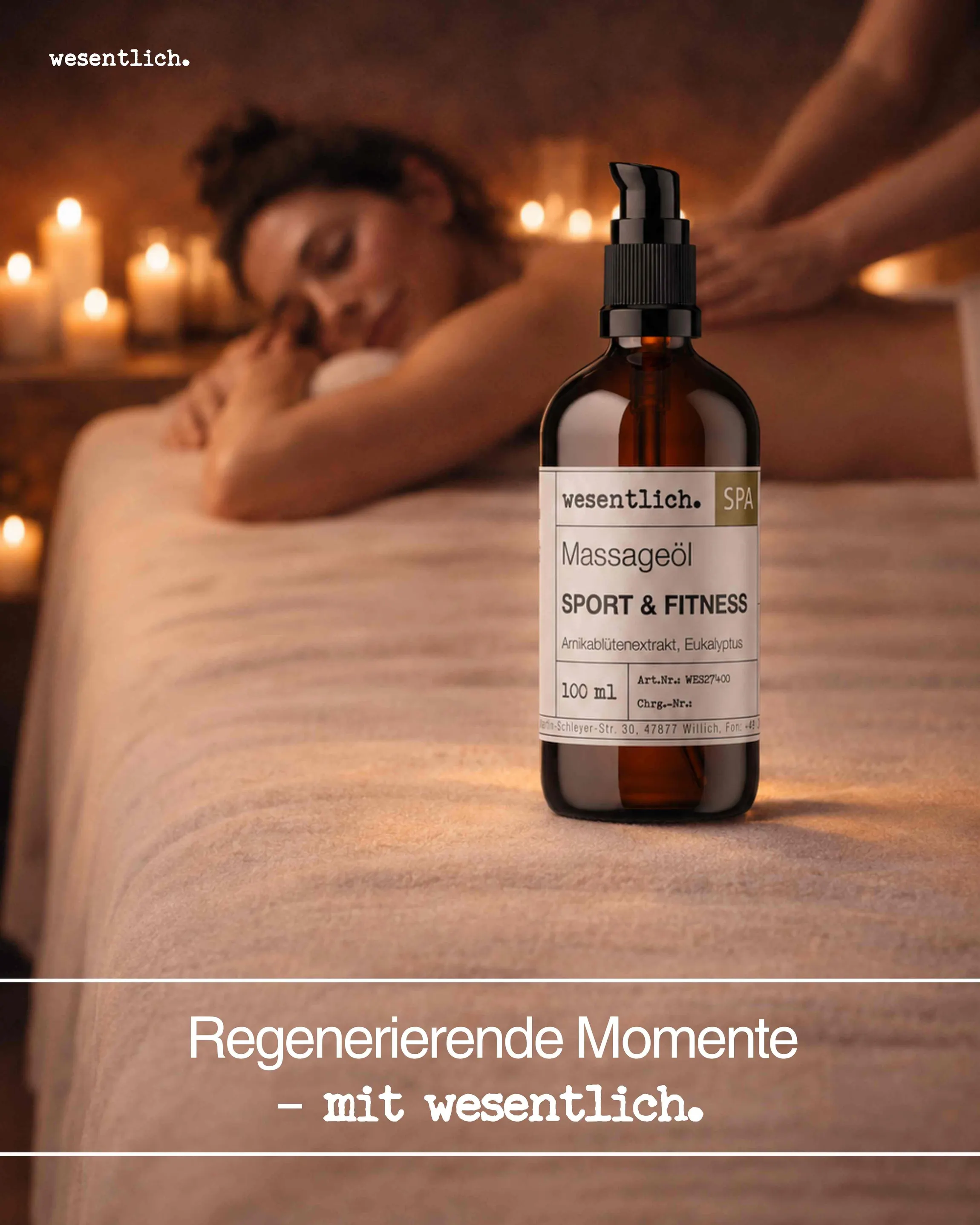 Massageöl "Sport & Fitness" 100ml