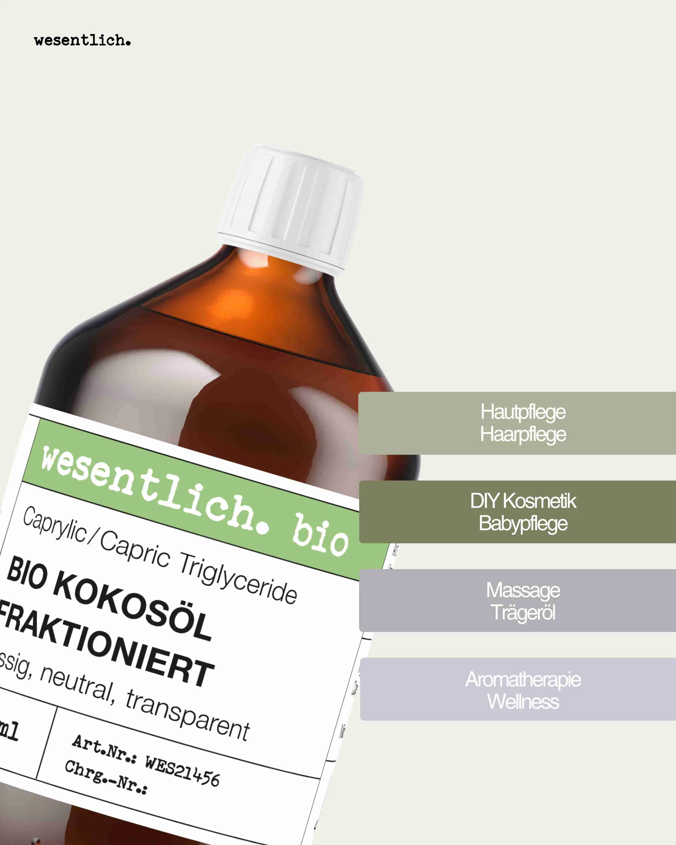 Kokosöl fraktioniert bio 500ml