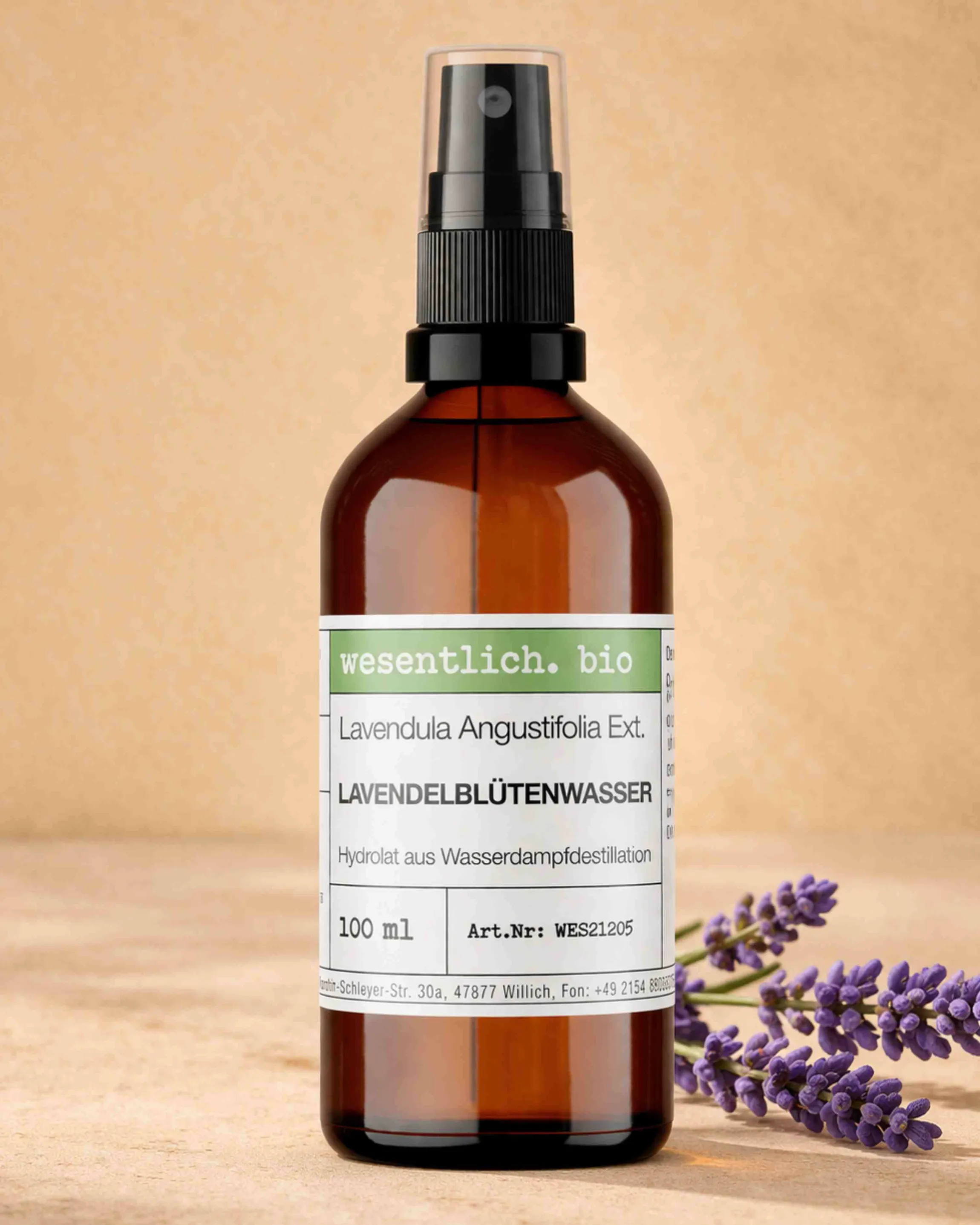 Lavendelblütenwasser bio 
