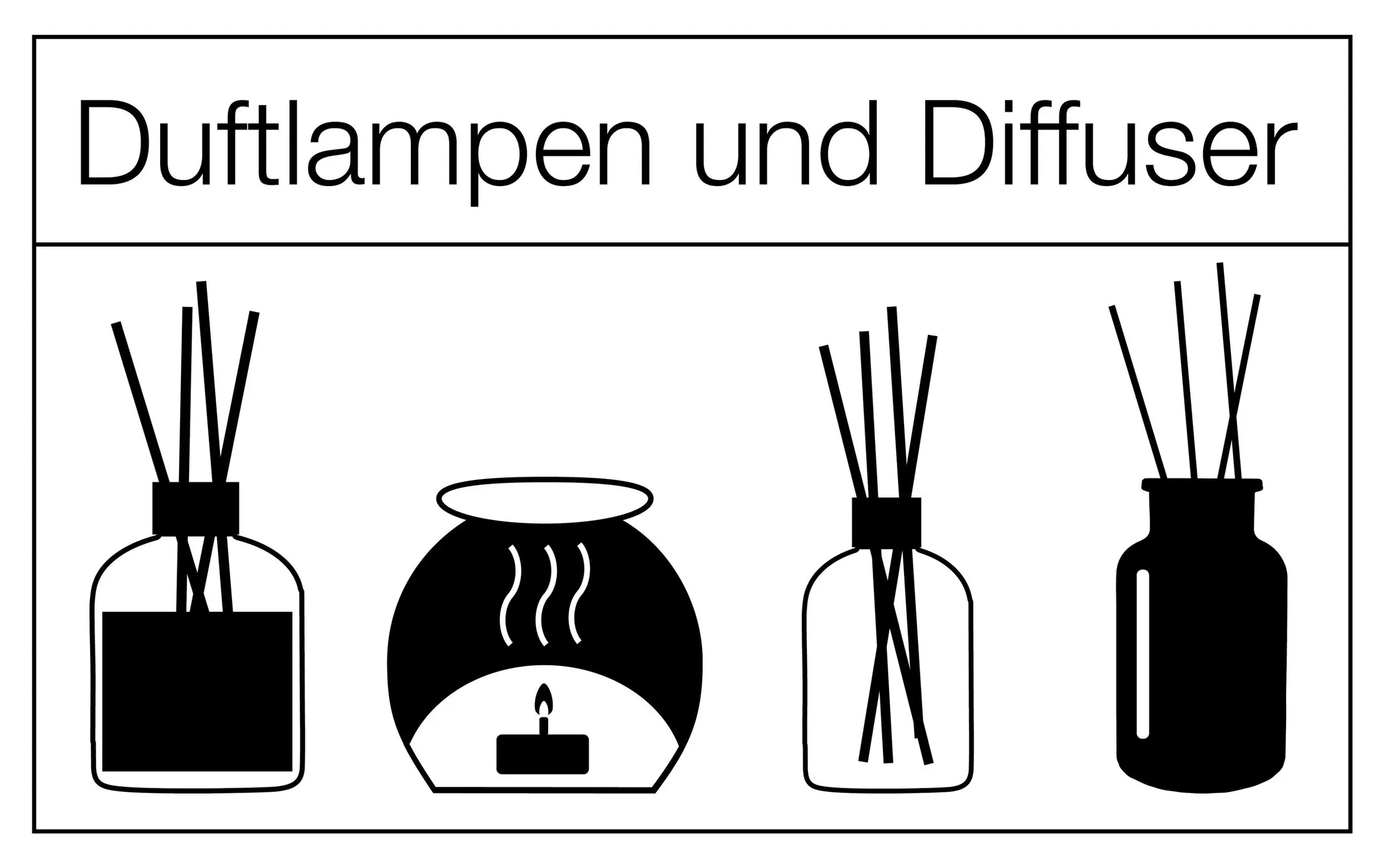 Duftlampen und Diffuser