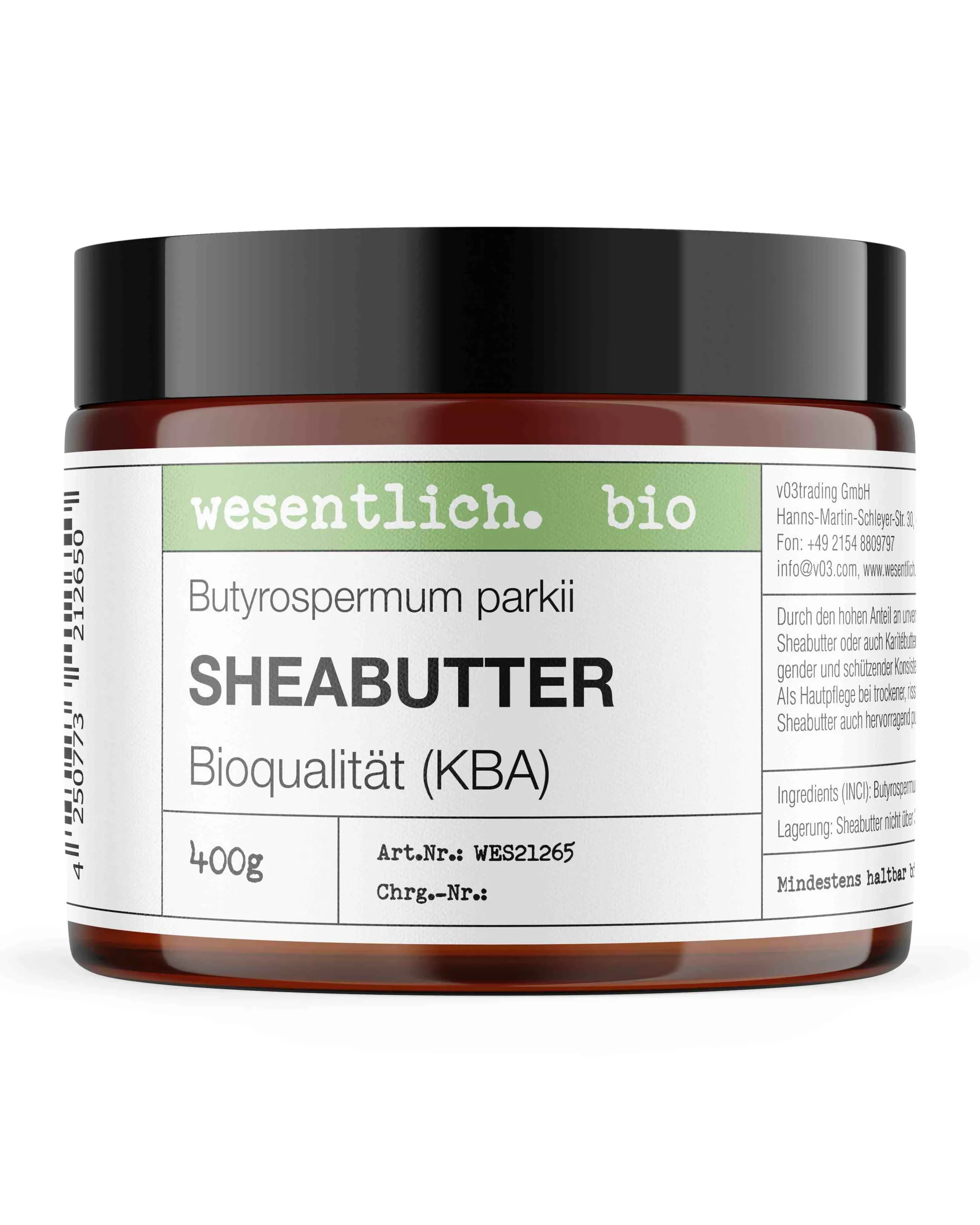 Sheabutter BIO 400g – 1x im Bundle