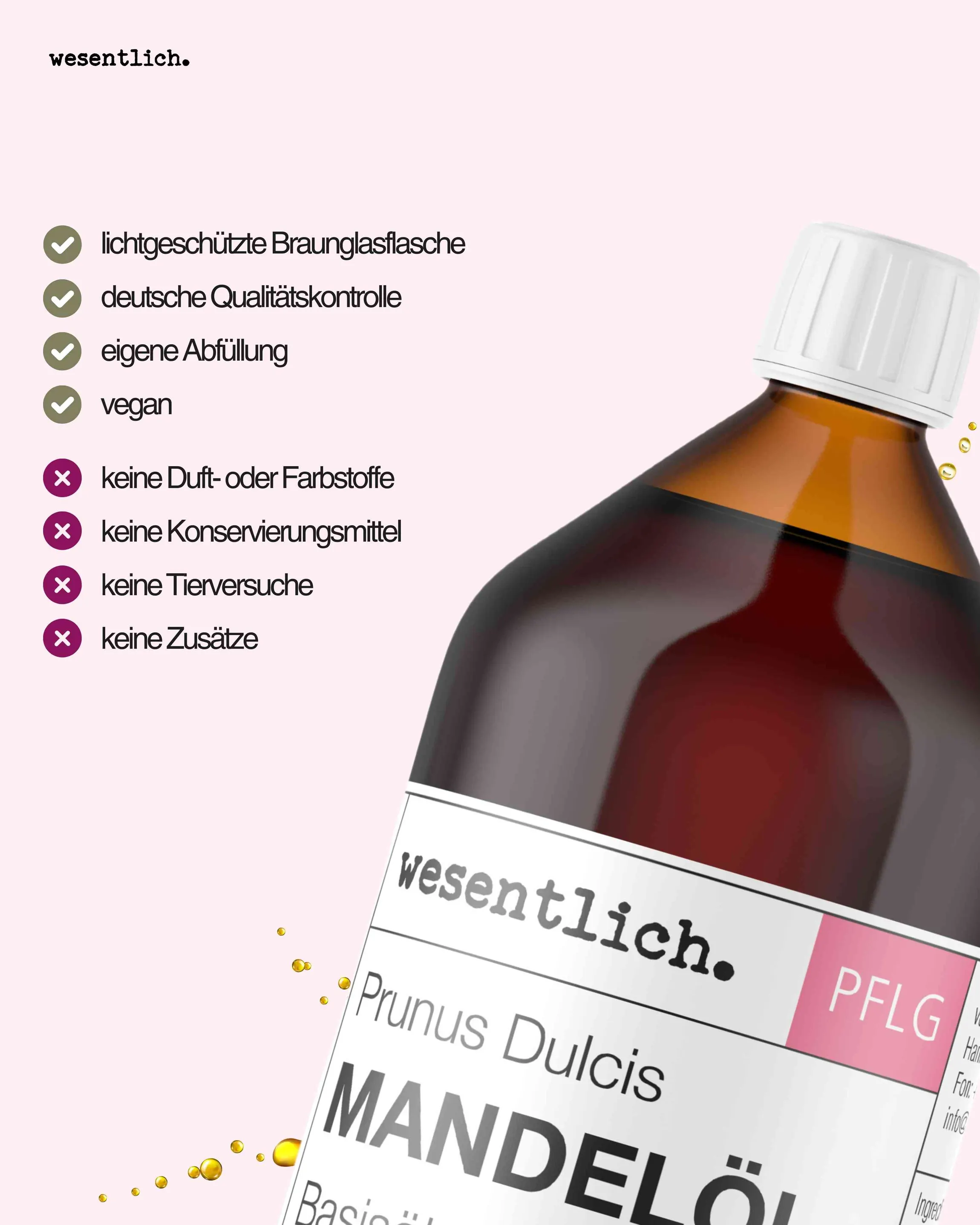 Mandelöl Basis 1000ml
