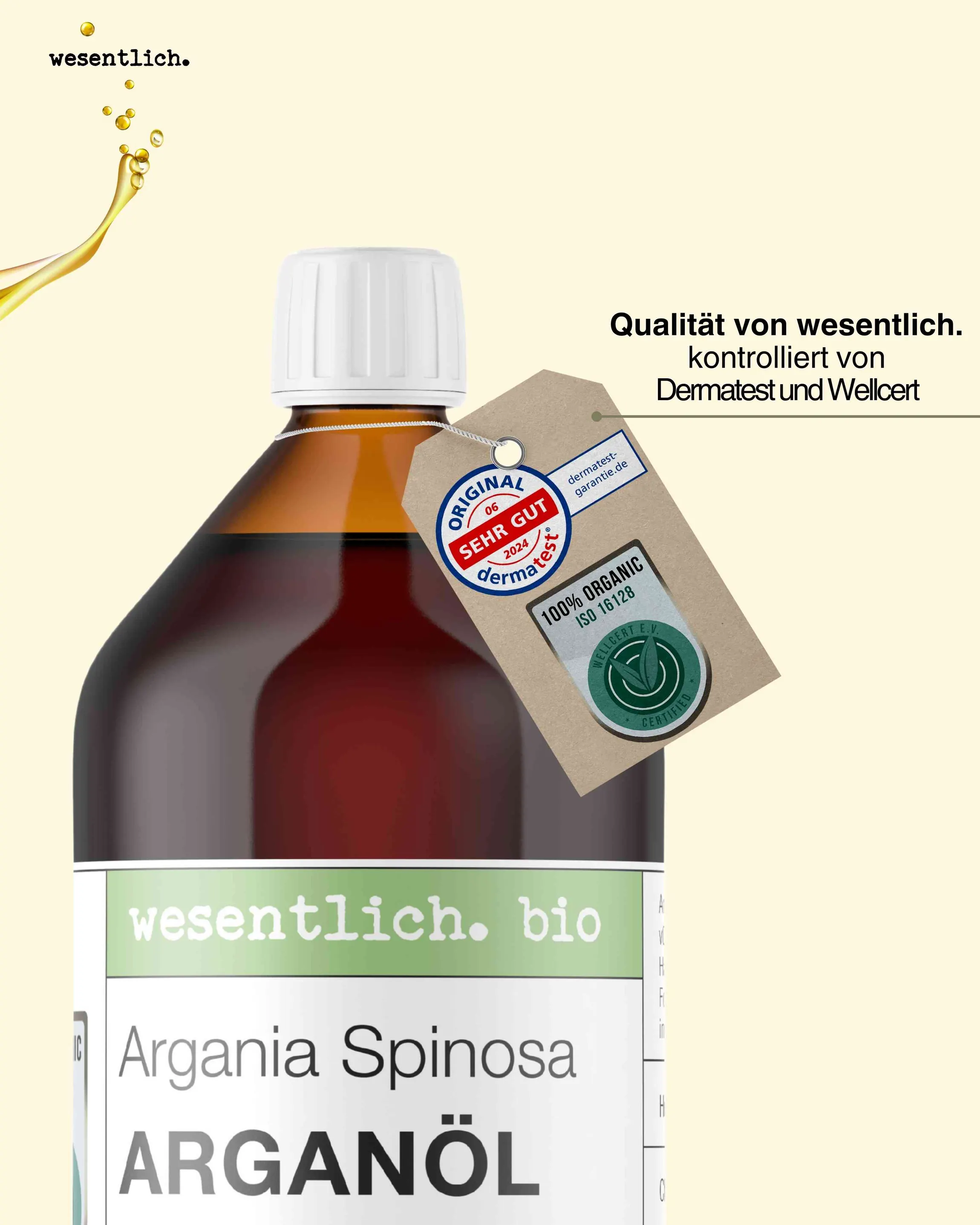 Arganöl BIO kaltgepresst 1000ml