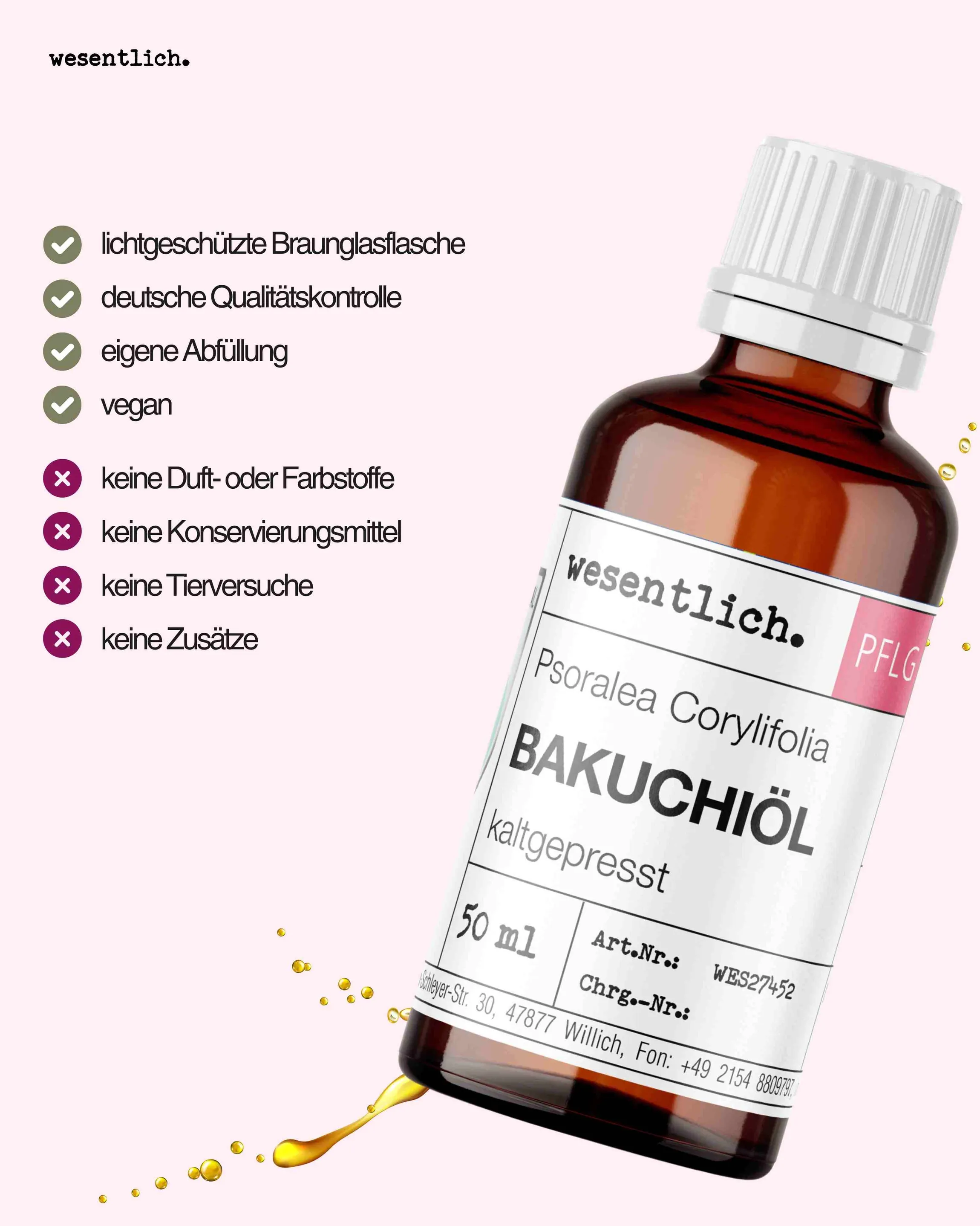 Bakuchiöl 50ml