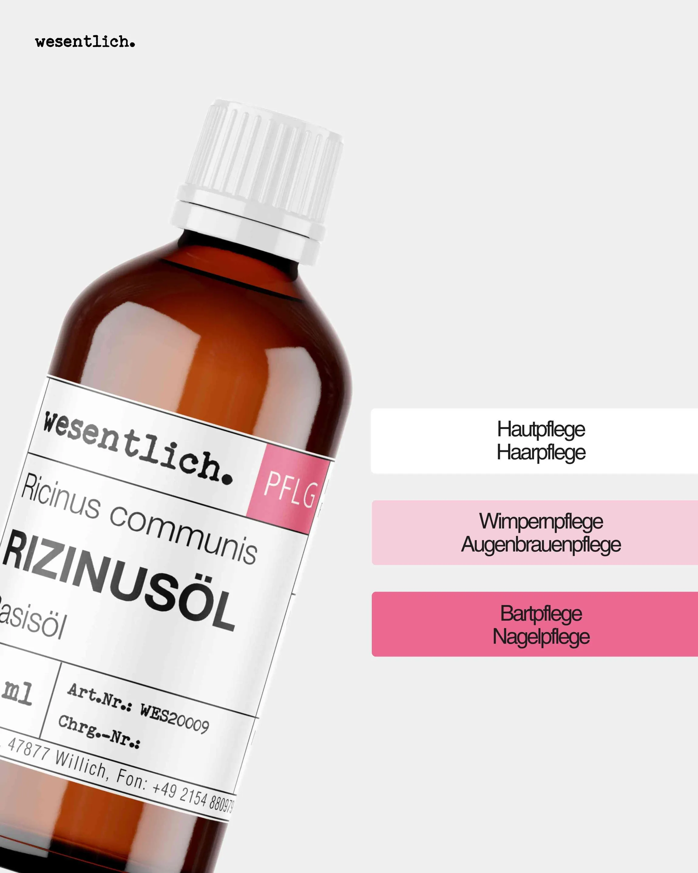 Rizinusöl raffiniert 100ml