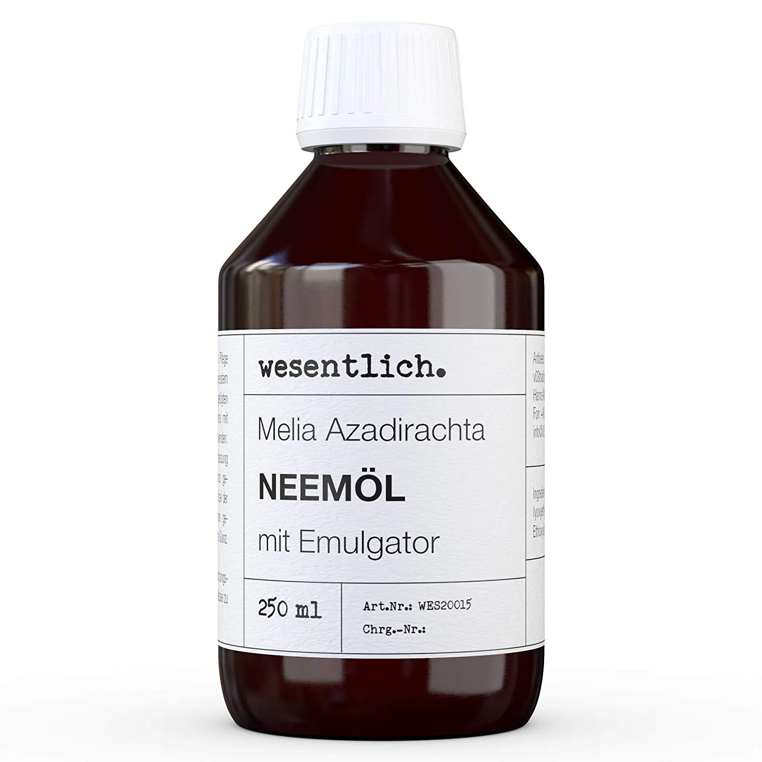 wesentlich Neemöl mit Emulgator 250ml