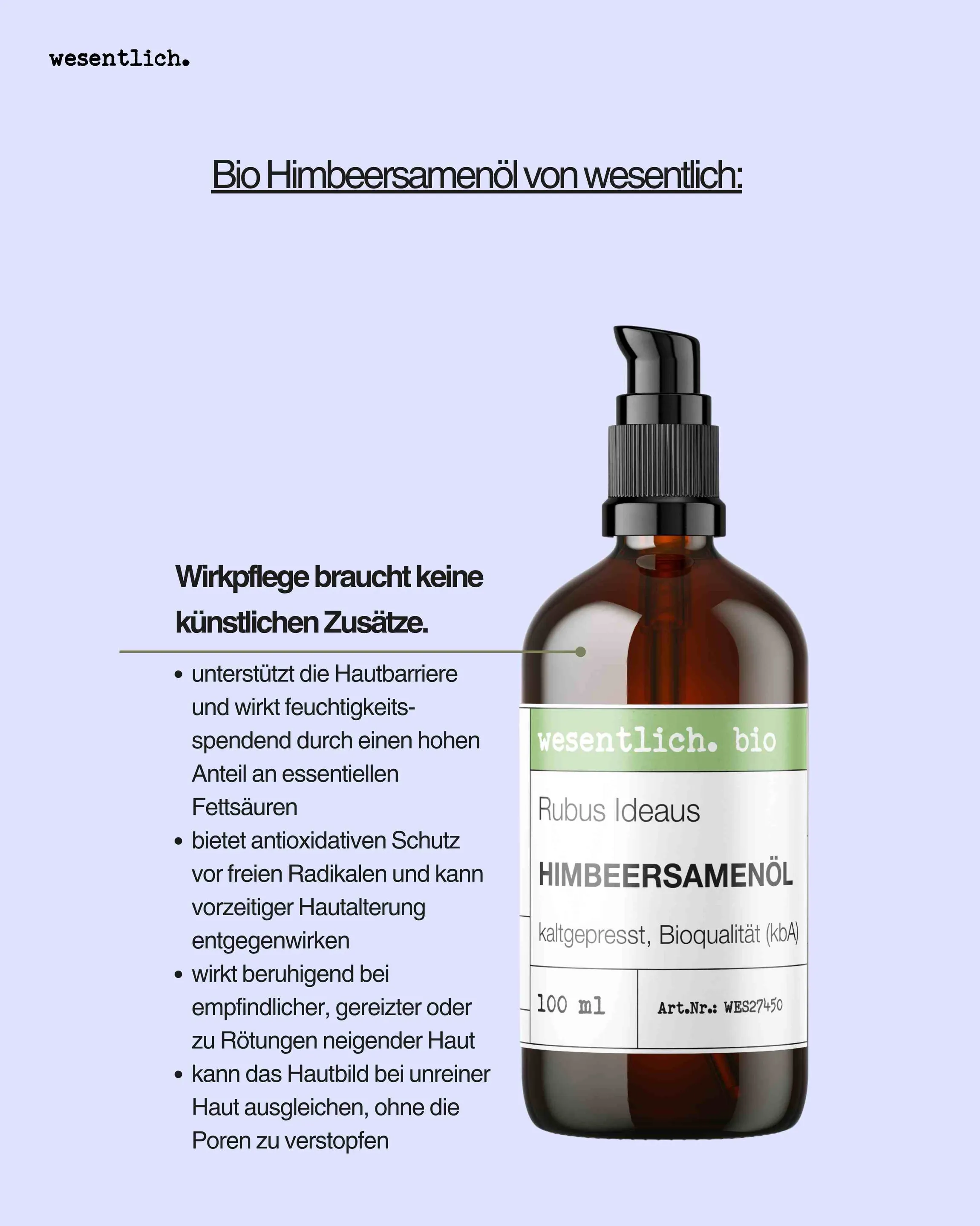 Himbeersamenöl 100ml