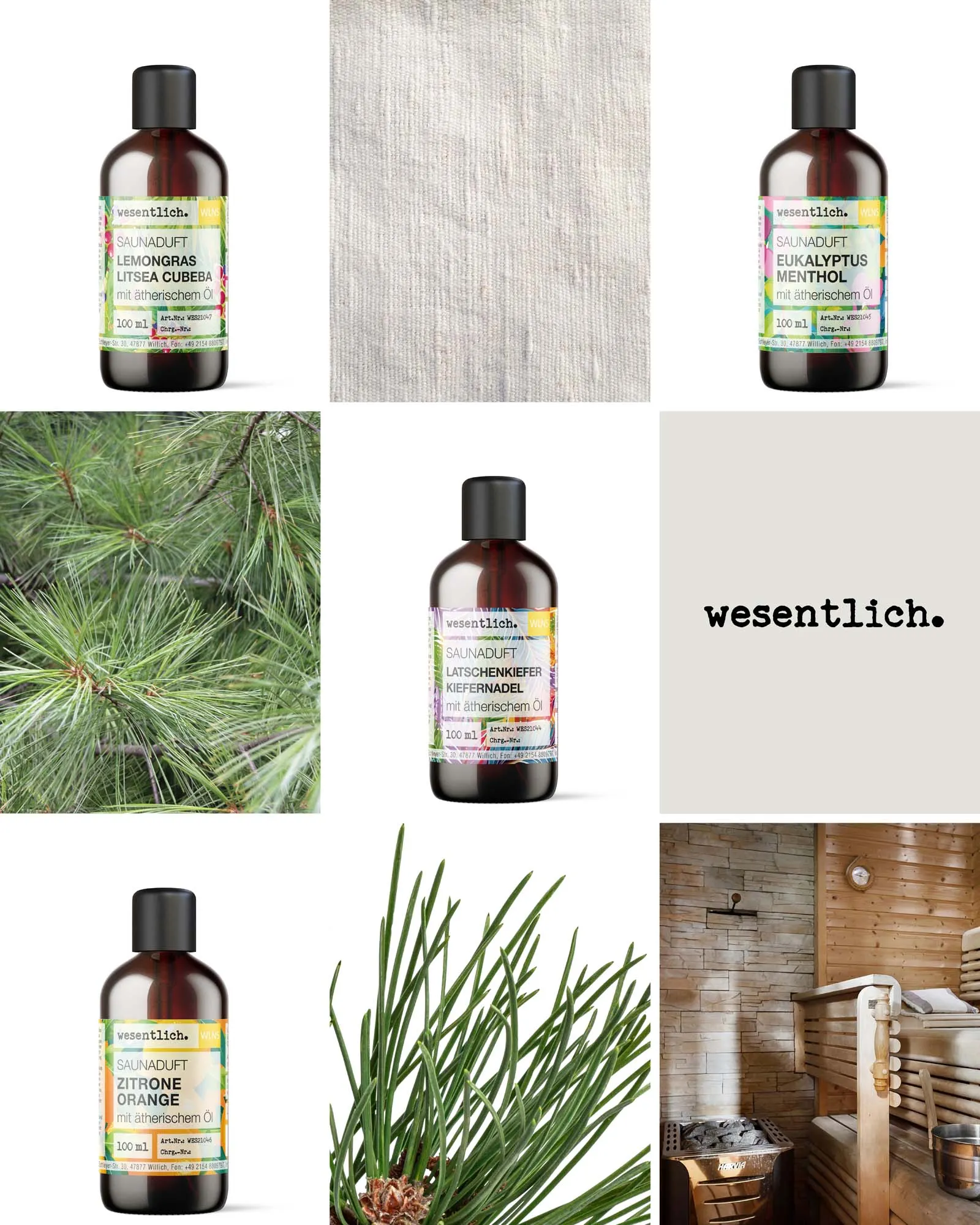 Saunaduft Latschenkiefer-Kiefernadel 100ml