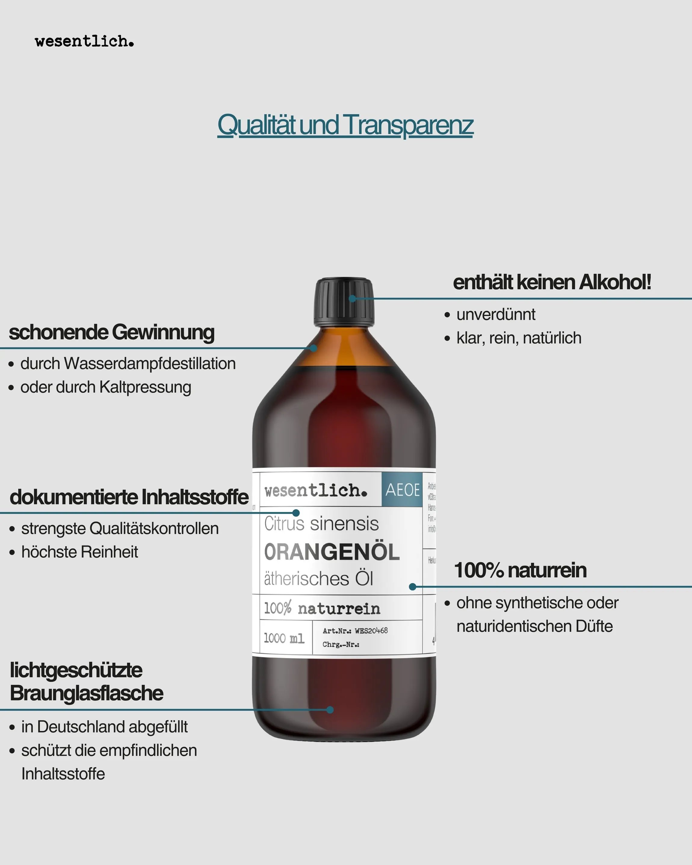 Orangenöl 1000ml