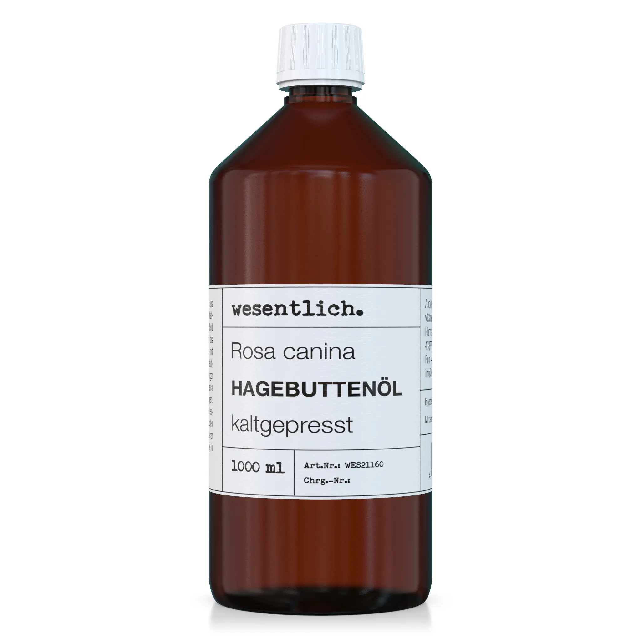 Hagebuttenkernöl kaltgepresst 1000ml