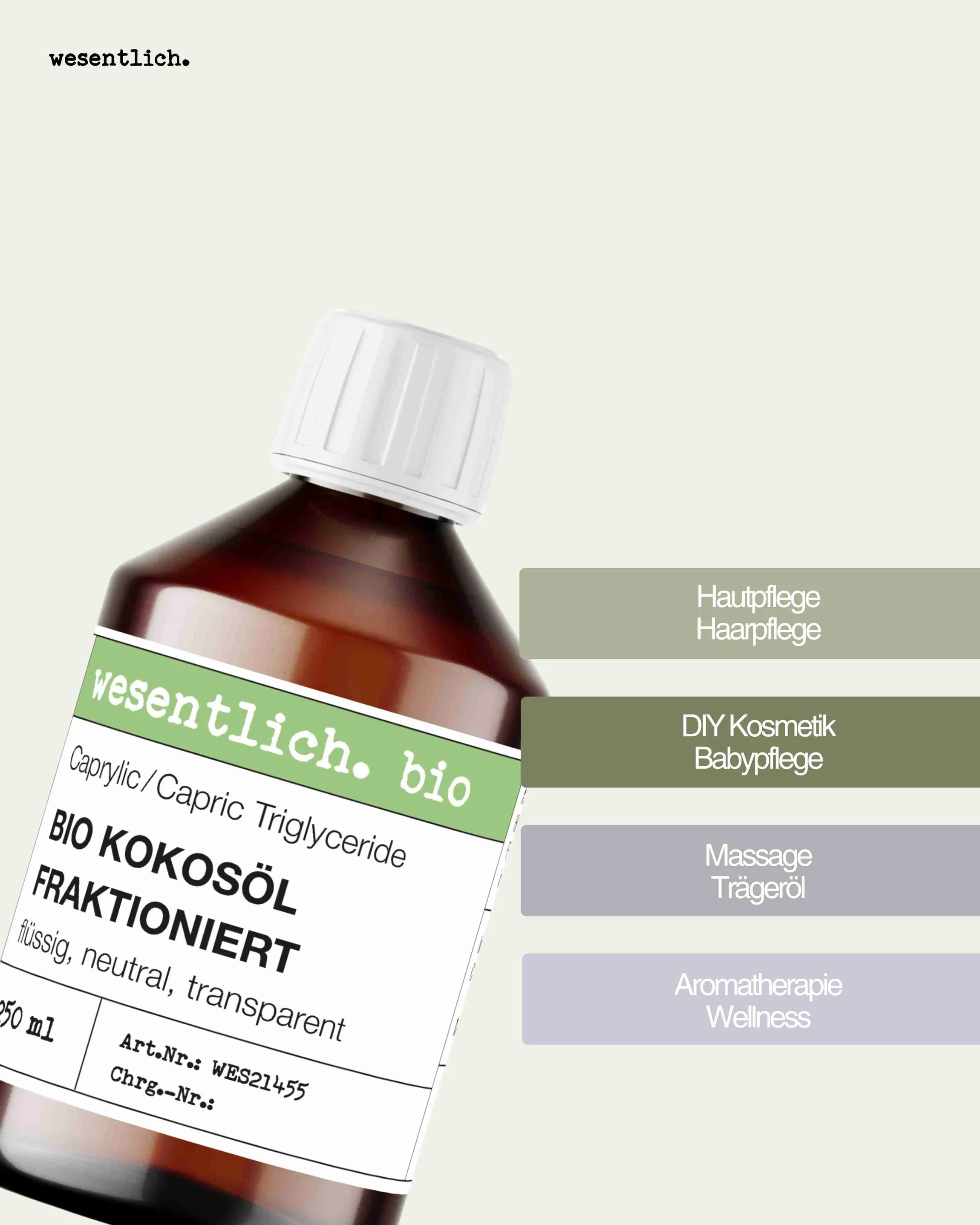 Kokosöl fraktioniert bio 250ml
