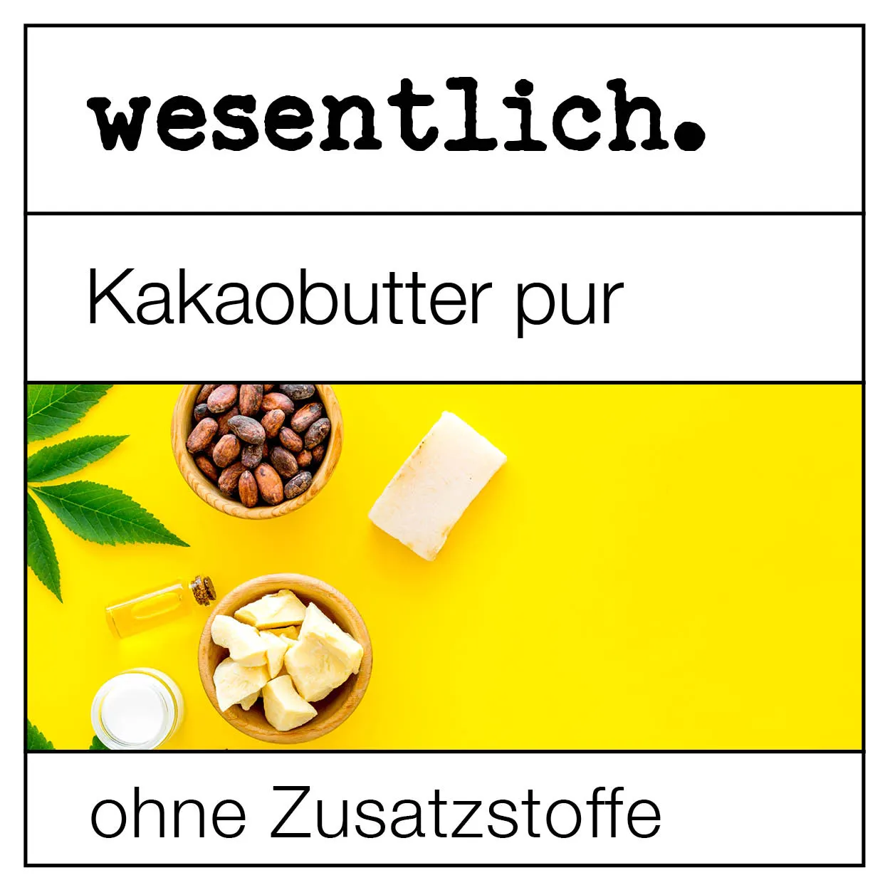 Kakaobutterchips