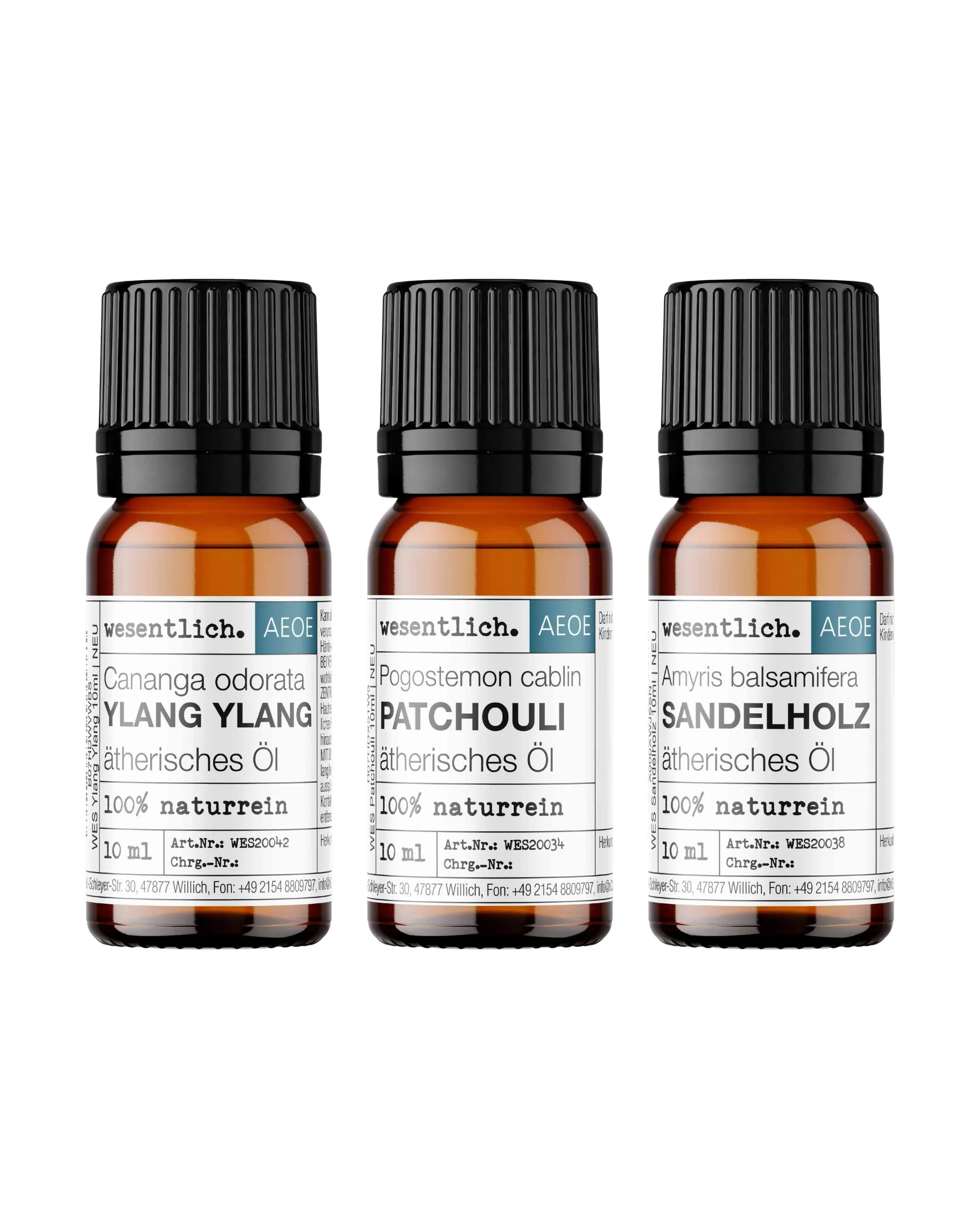 Duftset Sinnlichkeit  3x10ml