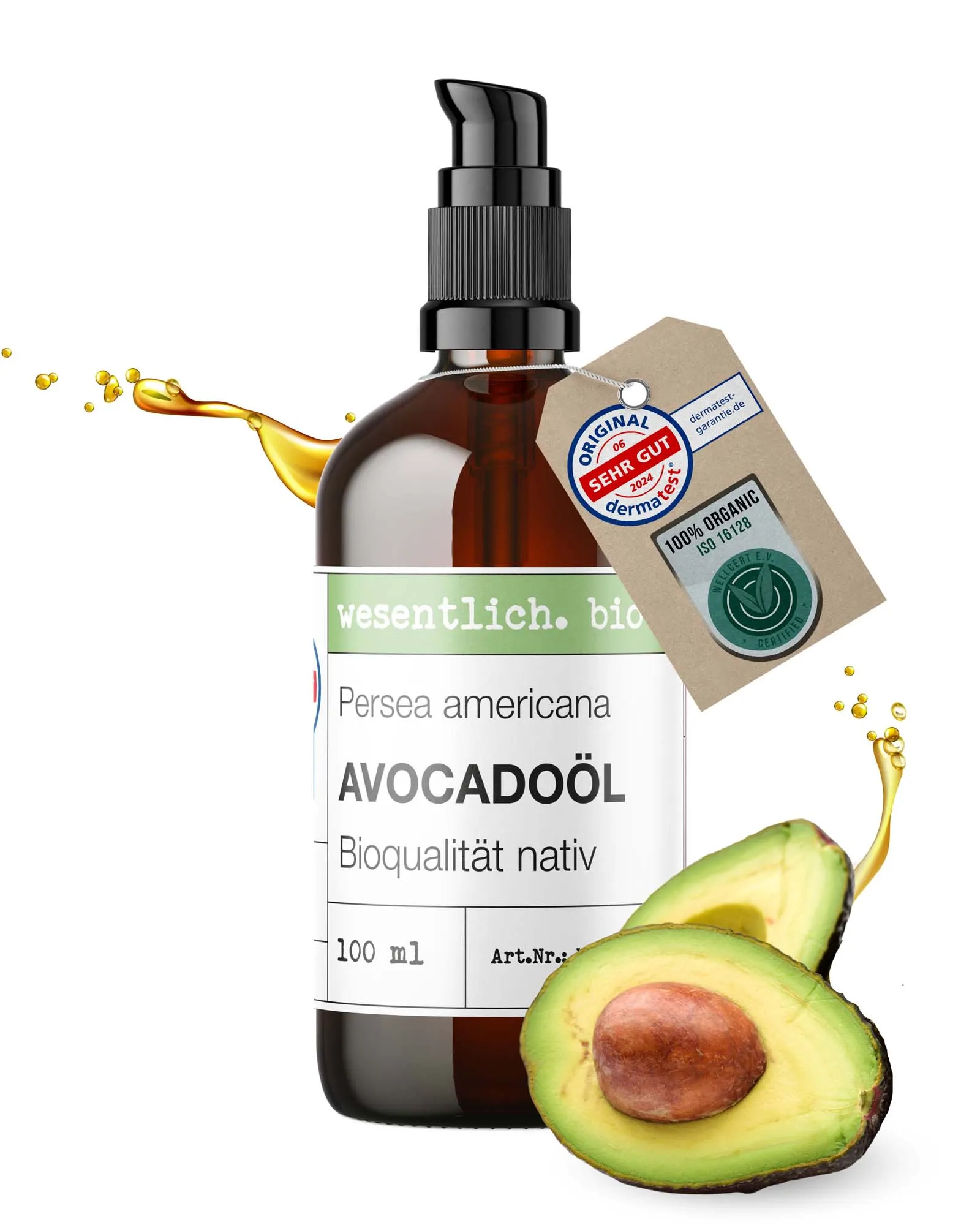 Avocadoöl BIO kaltgepresst 100ml