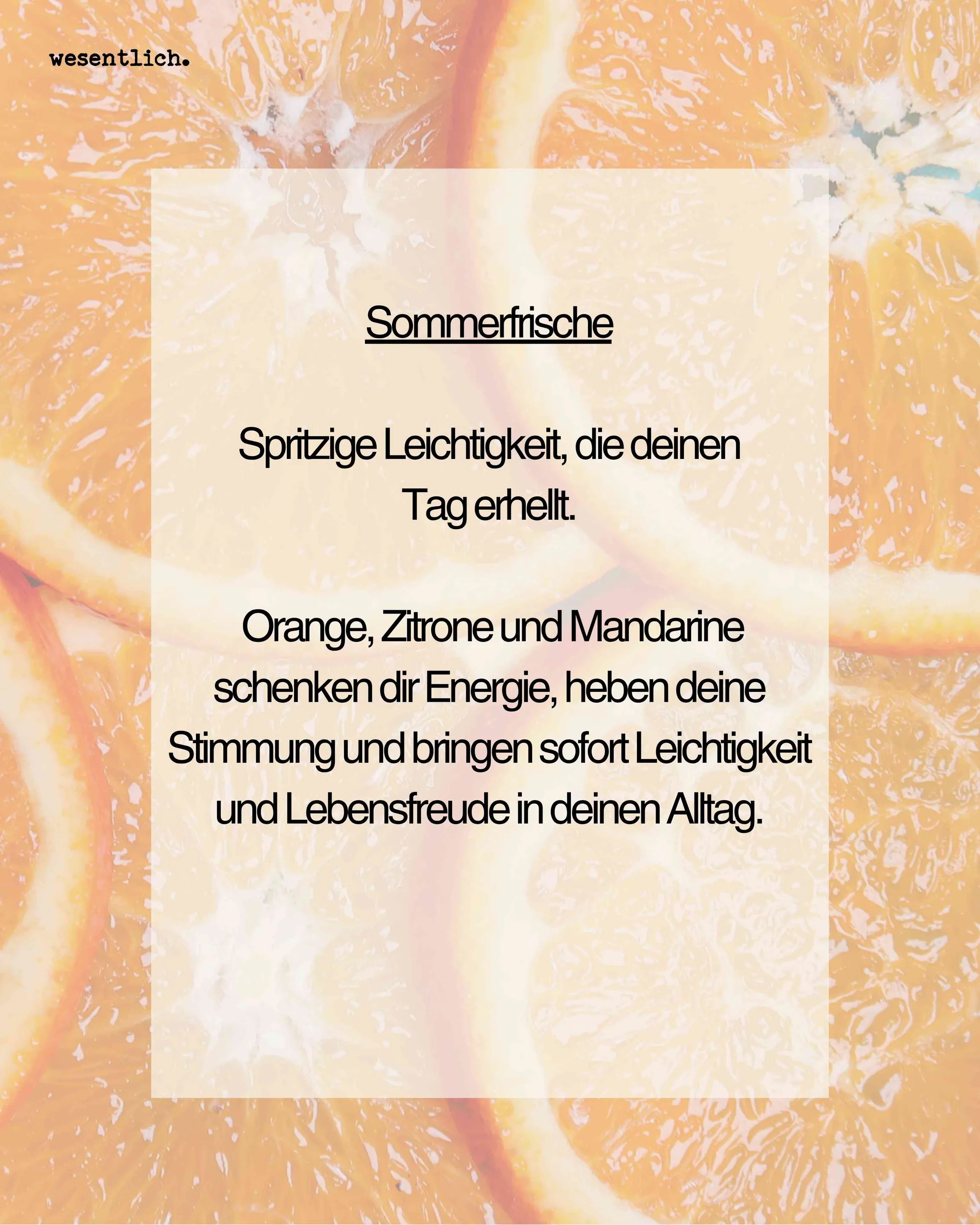 Duftset Sommerfrische  3x10ml