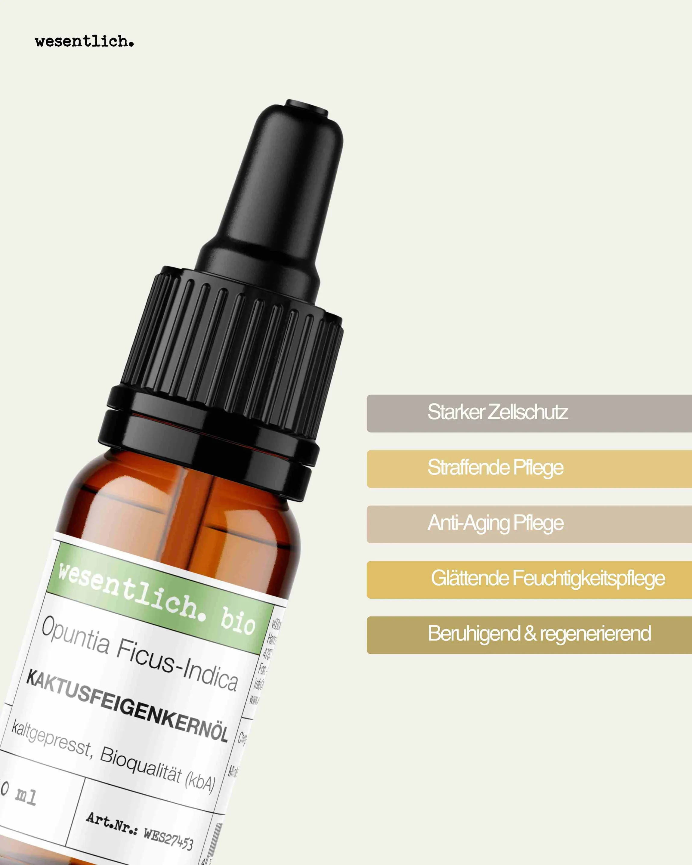 Kaktusfeigenkernöl bio 10ml
